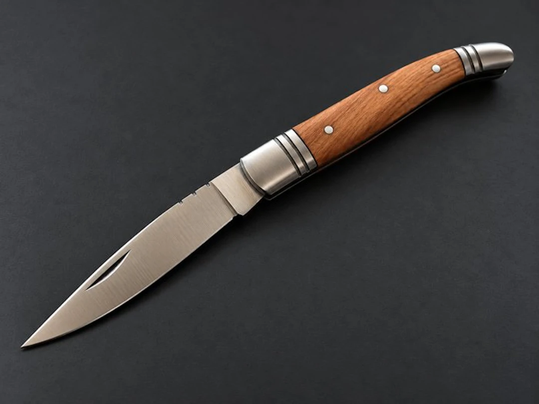 Francese Vintage Coltello francese vintage pieghevole –...