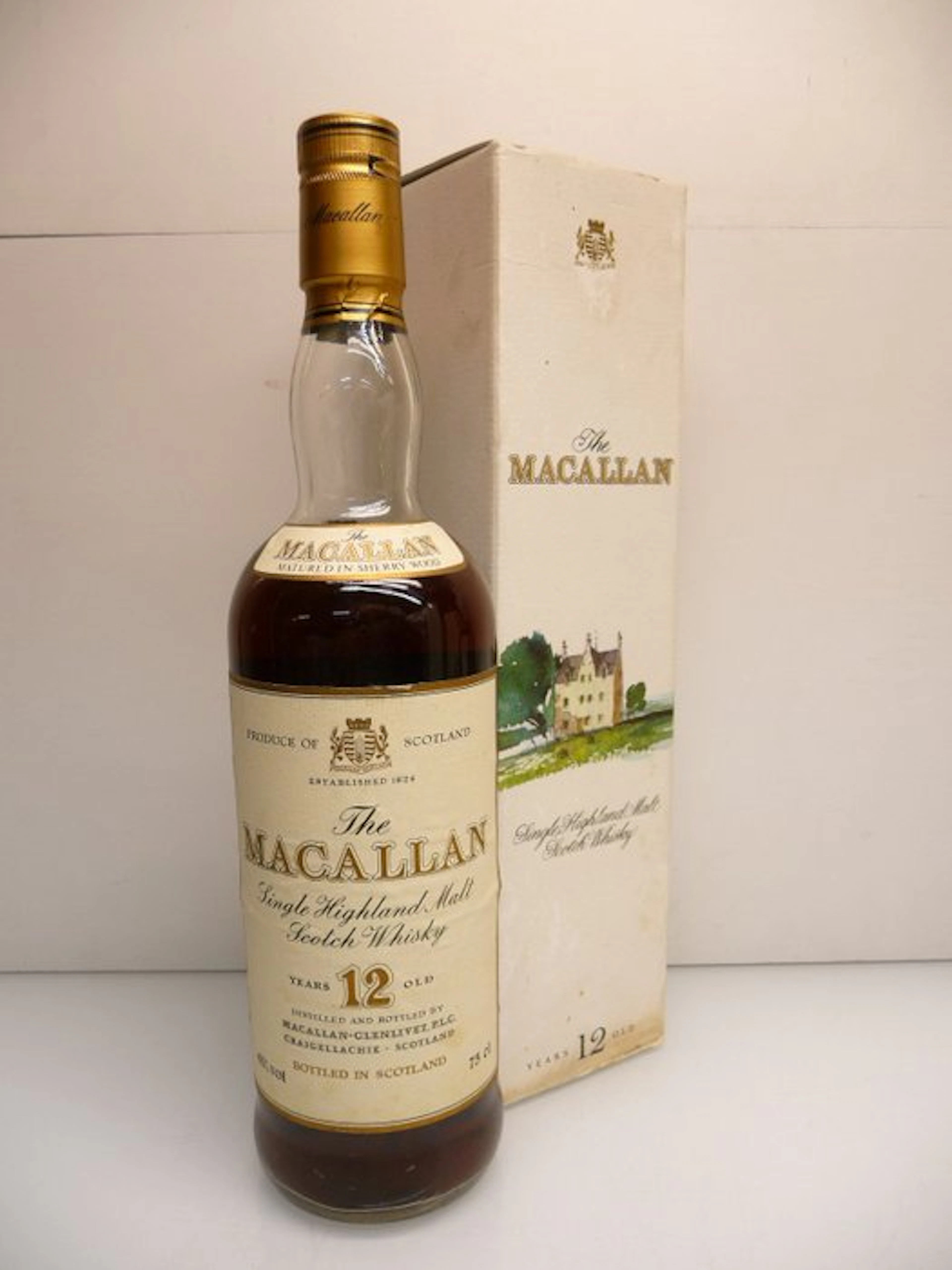 Macallan 12 years old - b. 1980s - 75cl