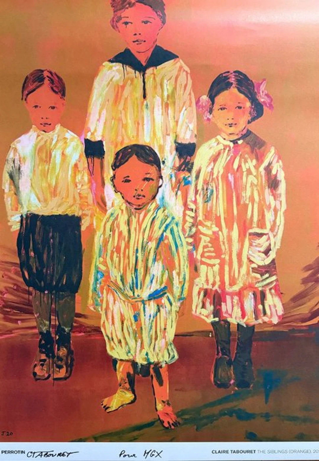 Claire Tabouret (XX) - Signed - The Siblings 2020