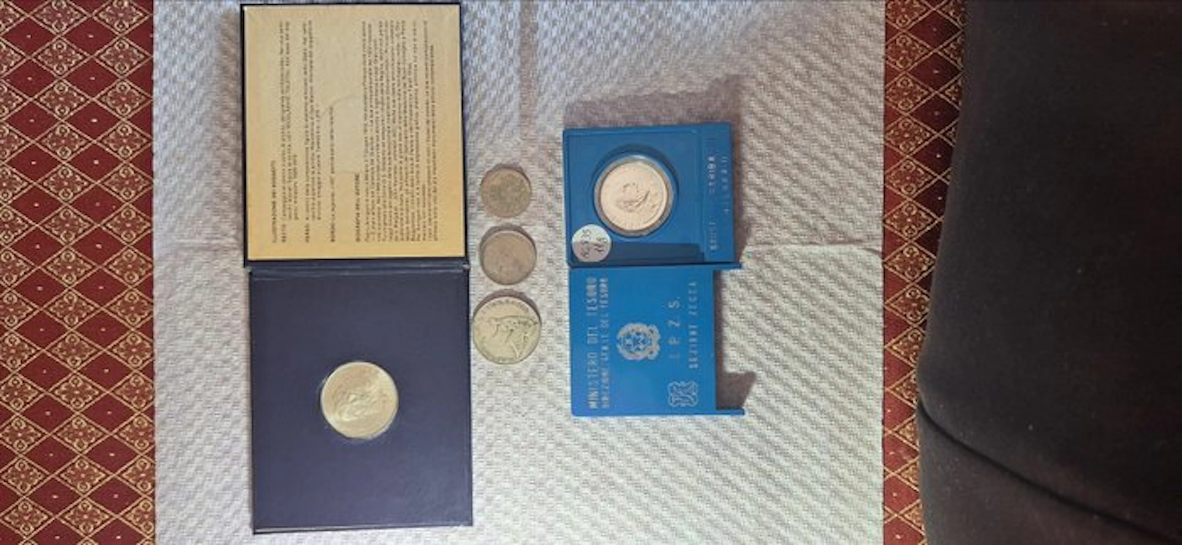 . Italy Lotto 5 monete (3 in argento) (No reserve price)