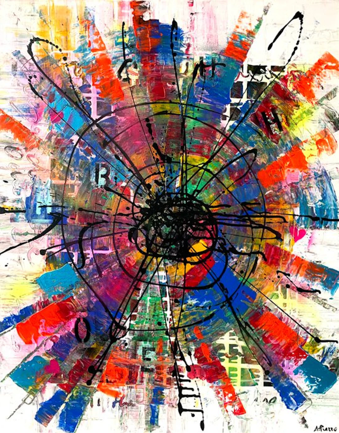 Alfredo Pierro (1976) - il Colore al Centro - arch. n° 350-26
