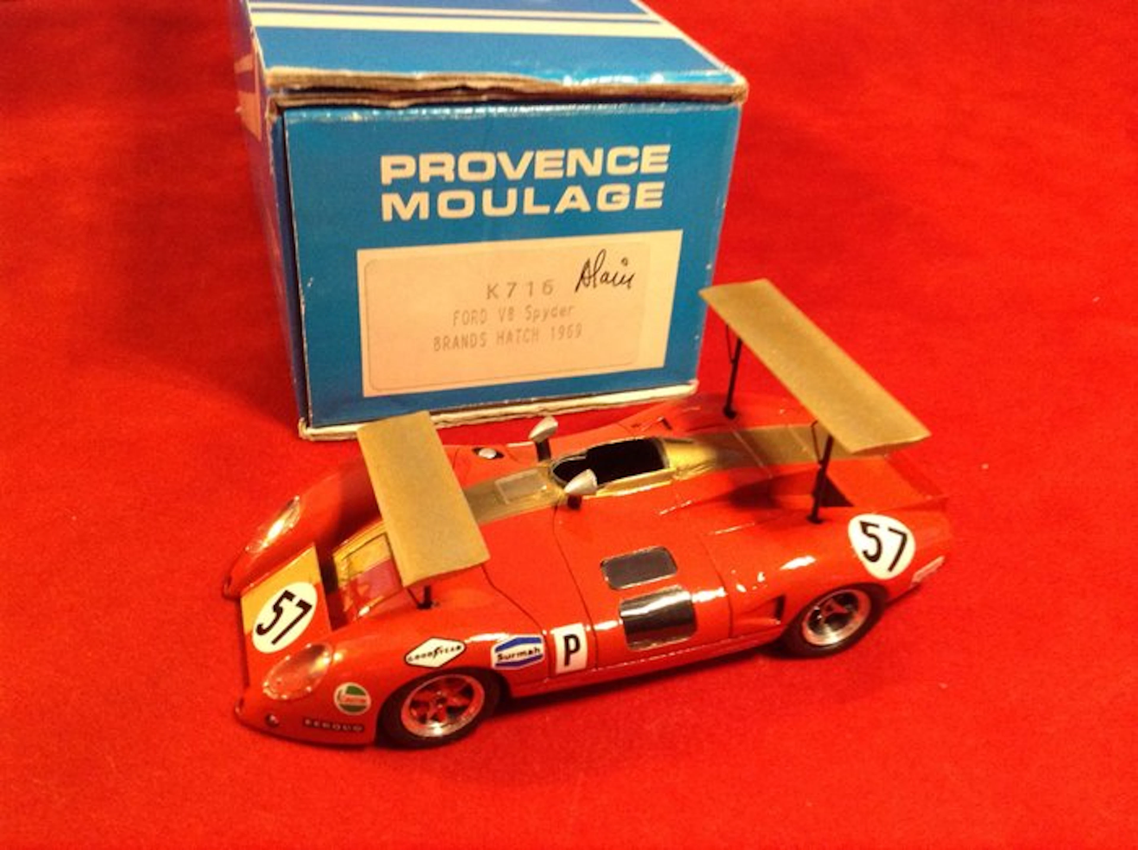 Provence Moulage - made in France 1:43 - Model race car - ref