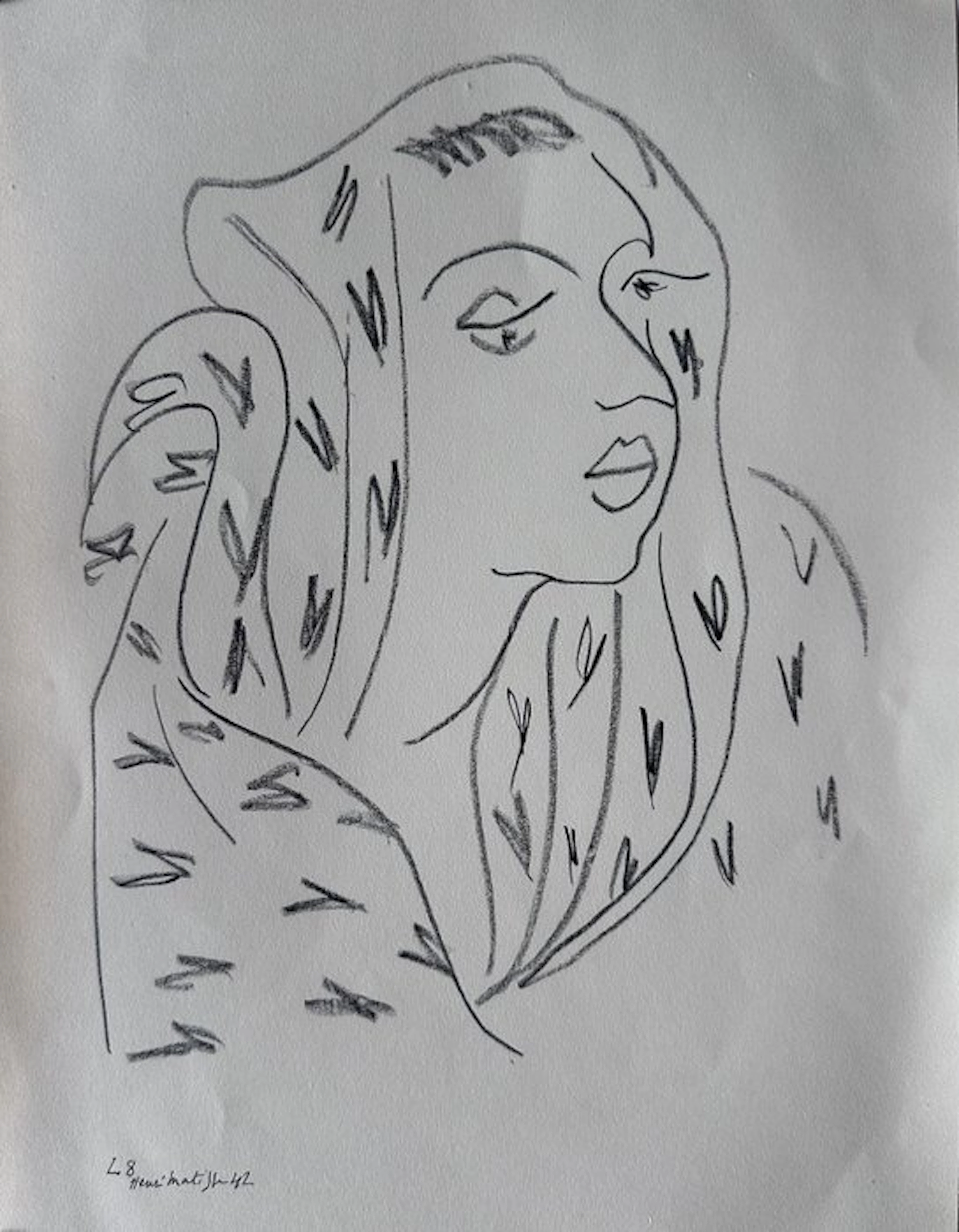 Henri Matisse (1869-1954) - Vrouwenportret
