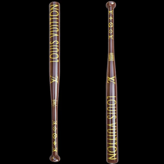 Moontje - Louis Vuitton Baseball Bat Brwn-Gold edition.