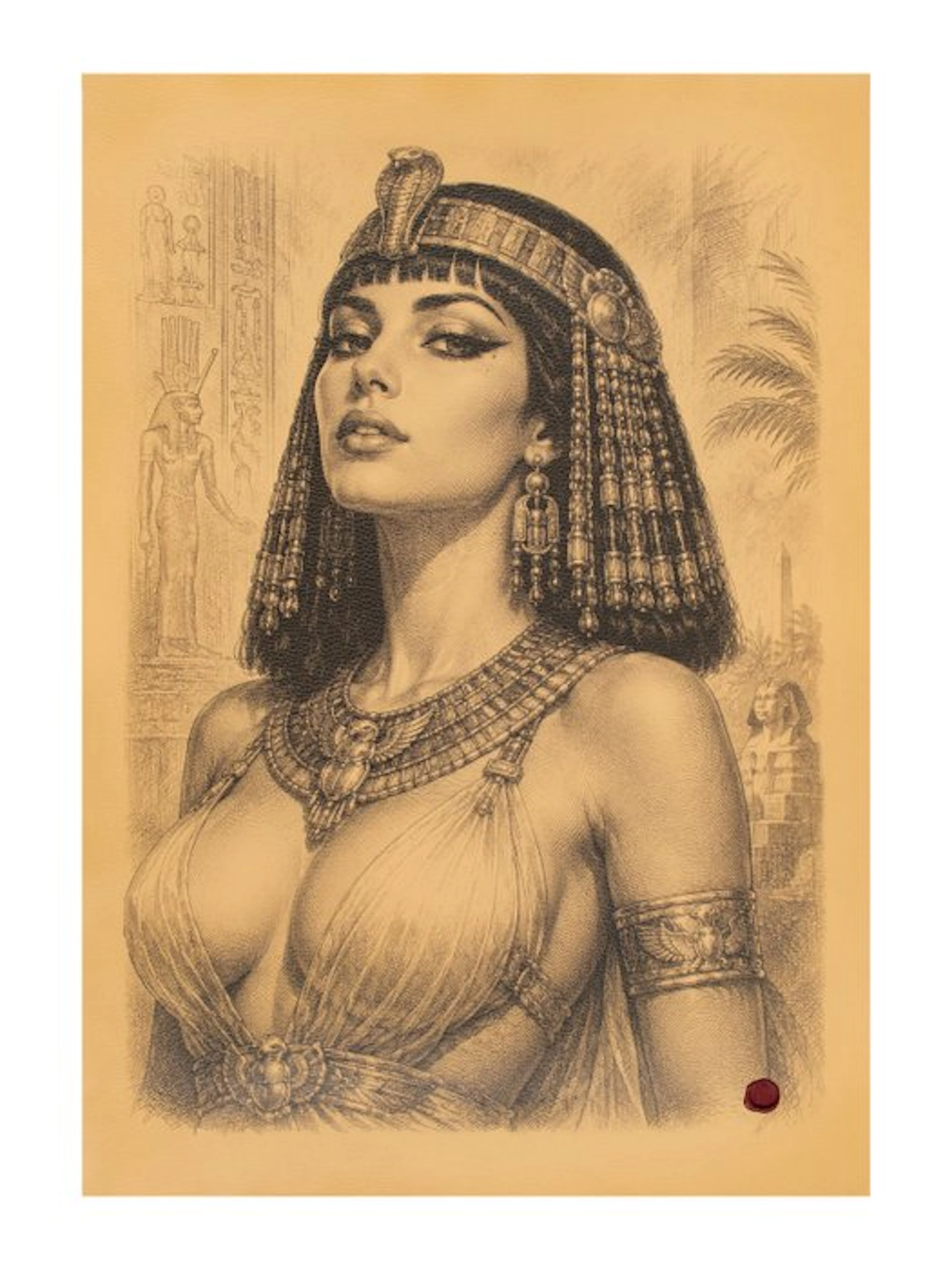 Artistic Tapestry 'Cleopatra VII – Queen of Egypt' –...