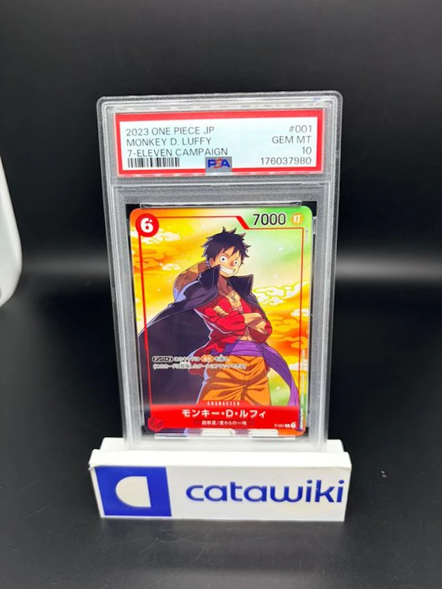 One Piece - 1 Graded card - Monkey D