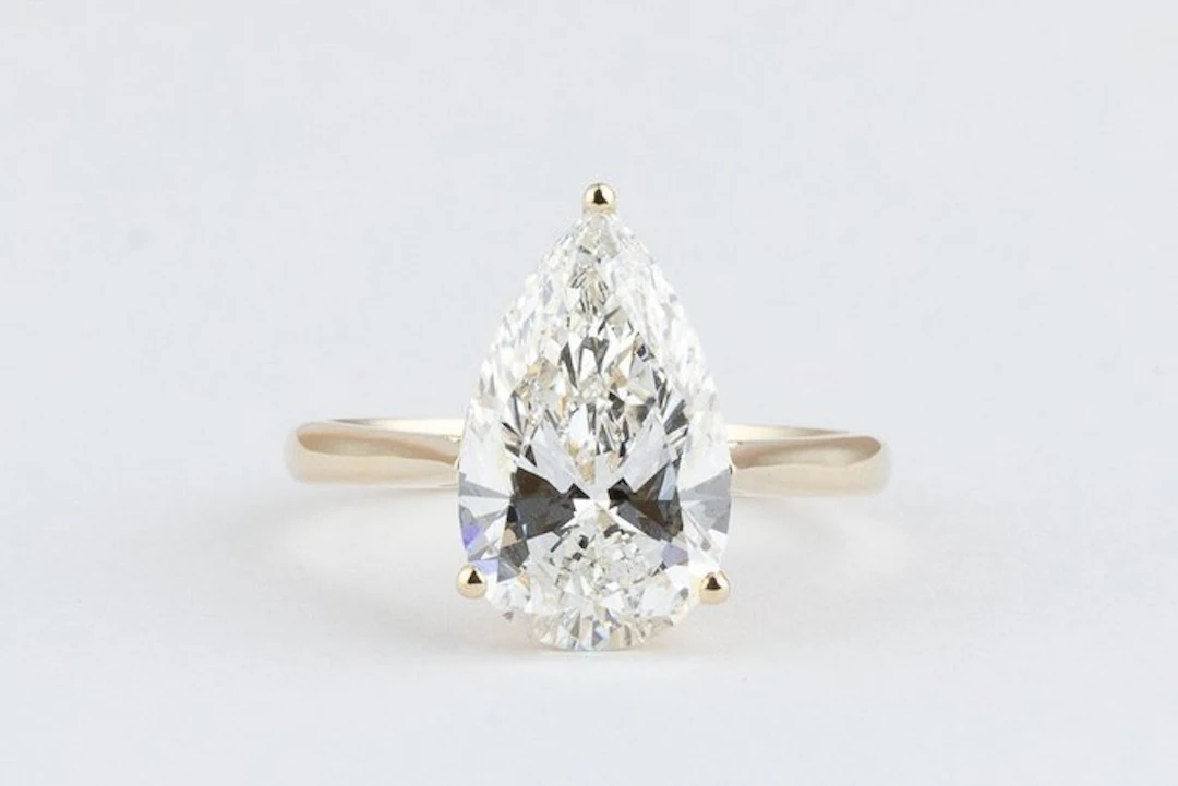 No reserve price - Ring - 14 kt