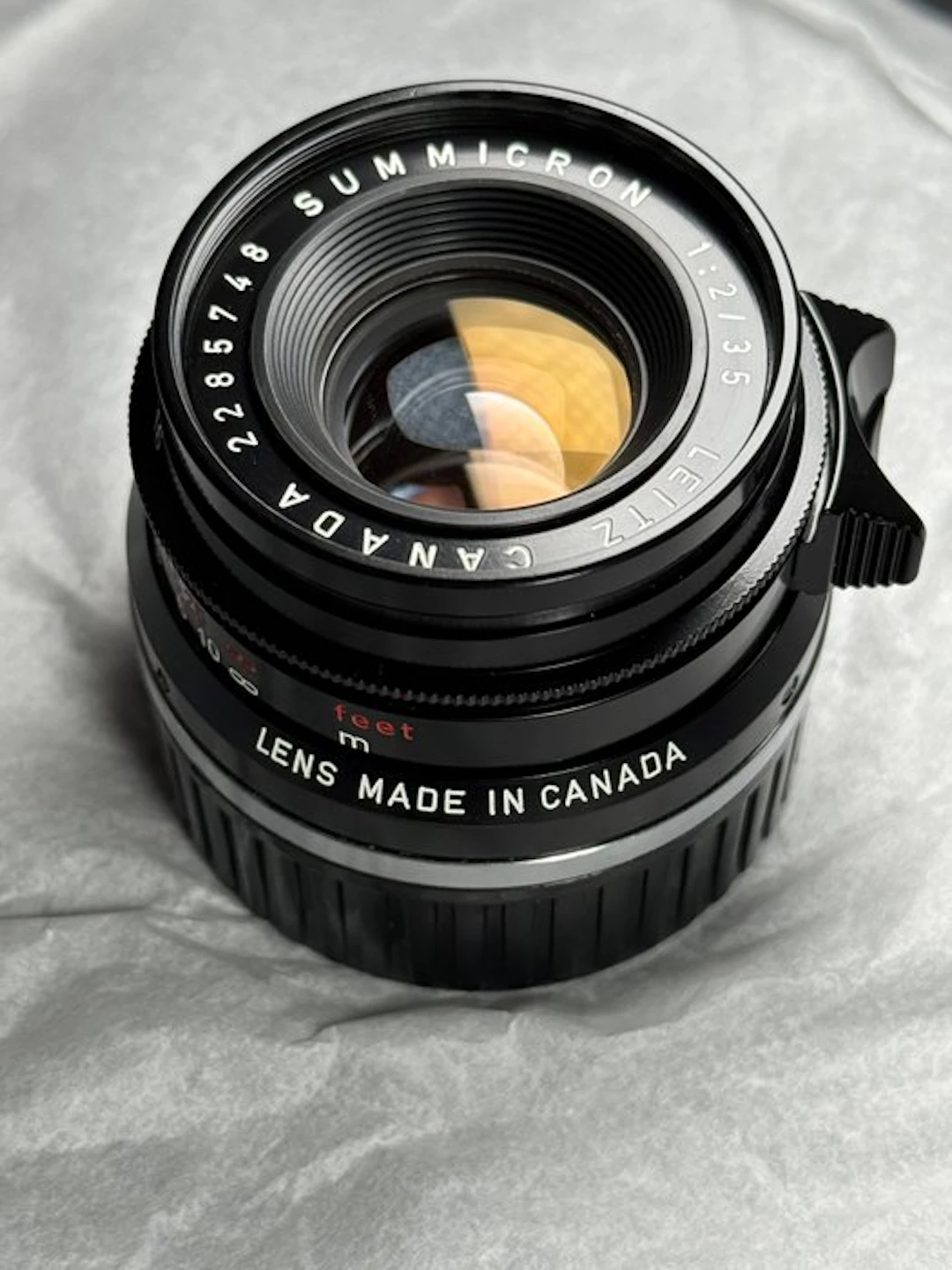 Leitz Canada Summicron 1:2/35mm [#2285748] Camera lens