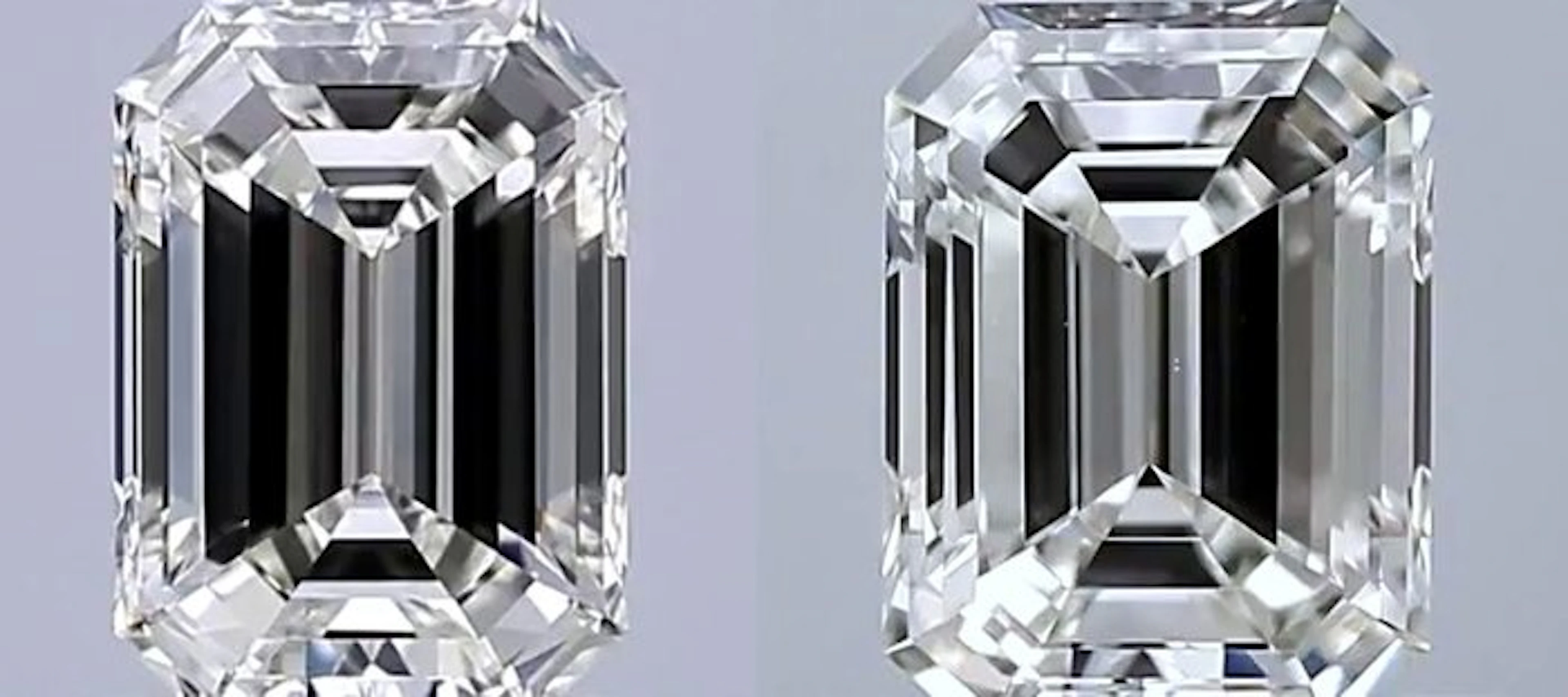 No reserve price - 2 pcs Diamond (Natural) - 0.80 ct...