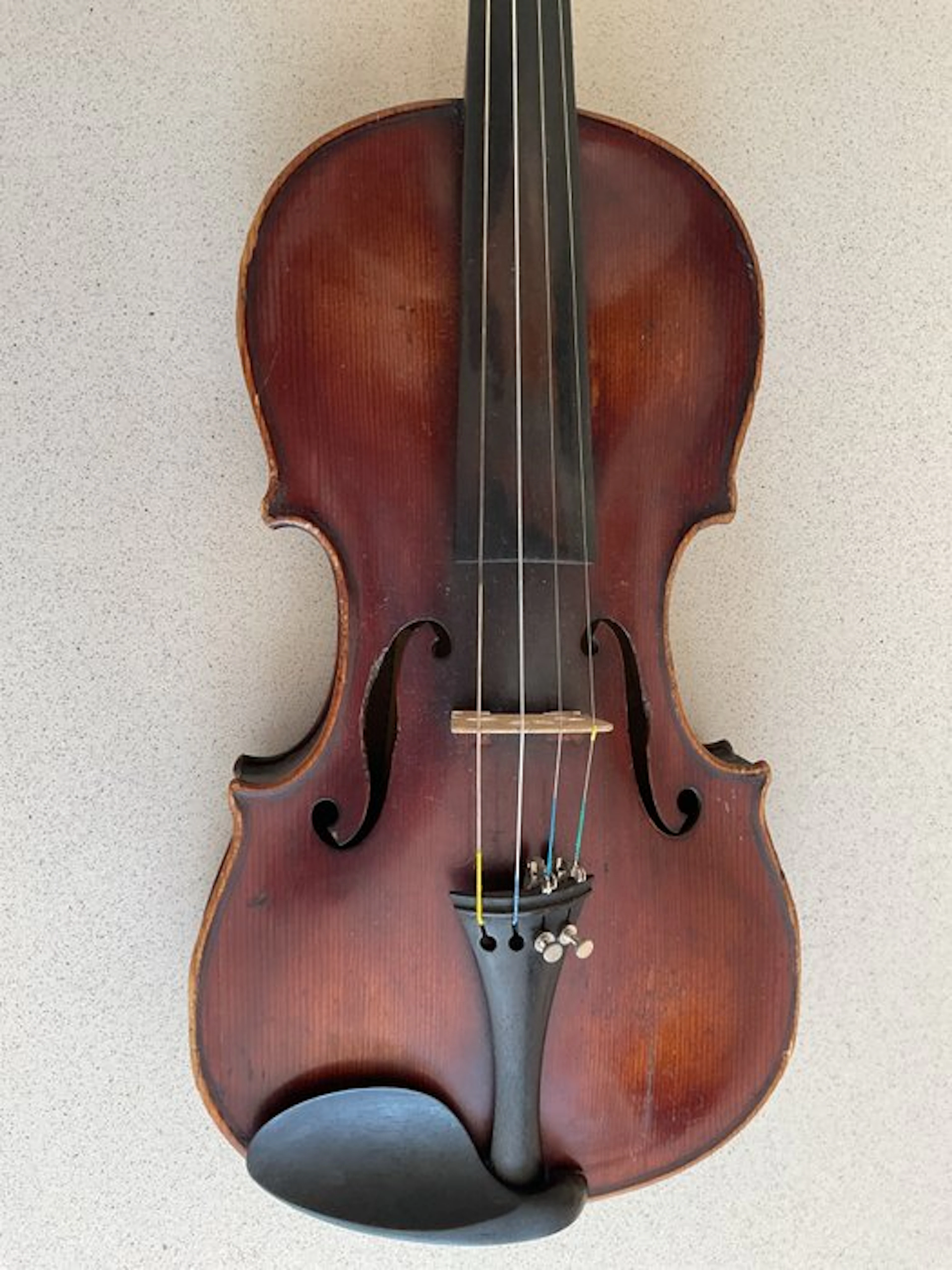 Labelled Antal Braun - - Violin - Hungary - 1914