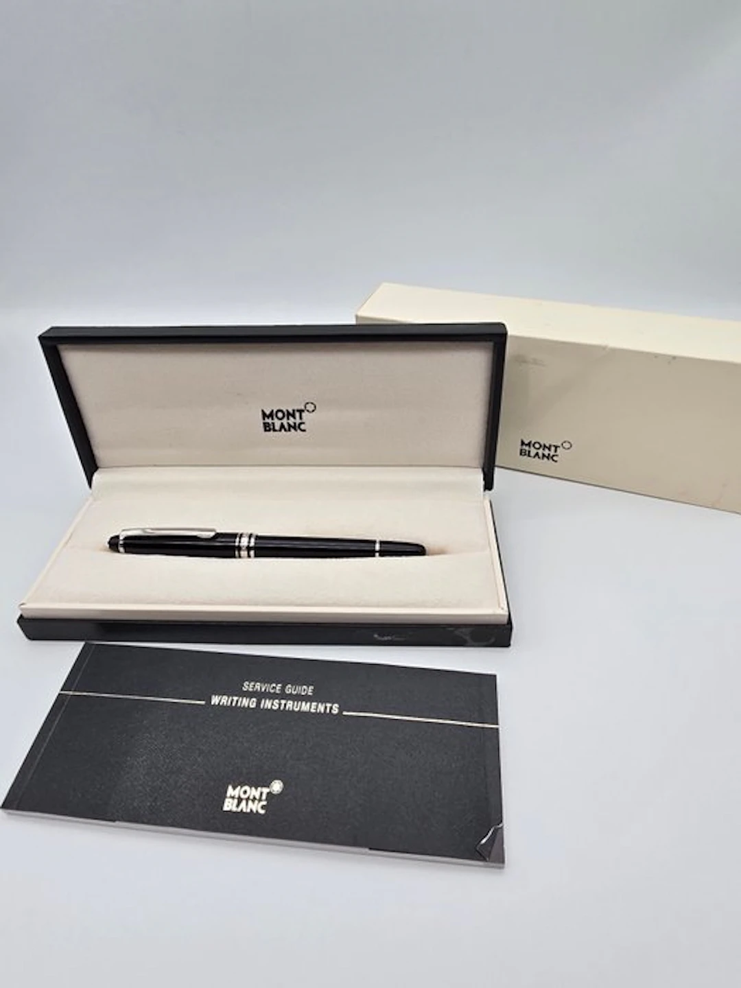 Montblanc - Rollerball Montblanc Meisterstuck platinum - Roller ball pen