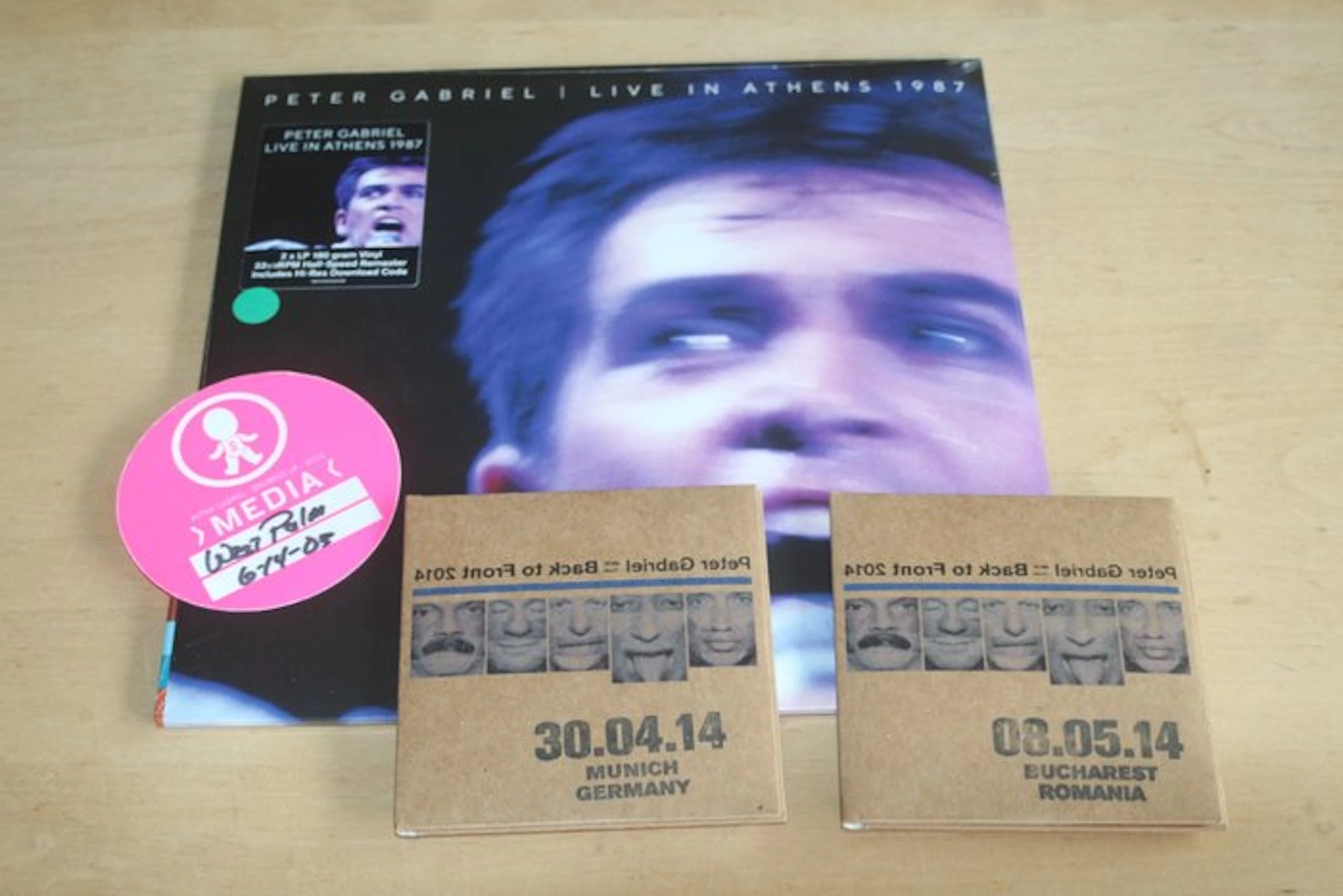 Peter Gabriel - Live in Athens 2LP + 2x Official 2CDs...
