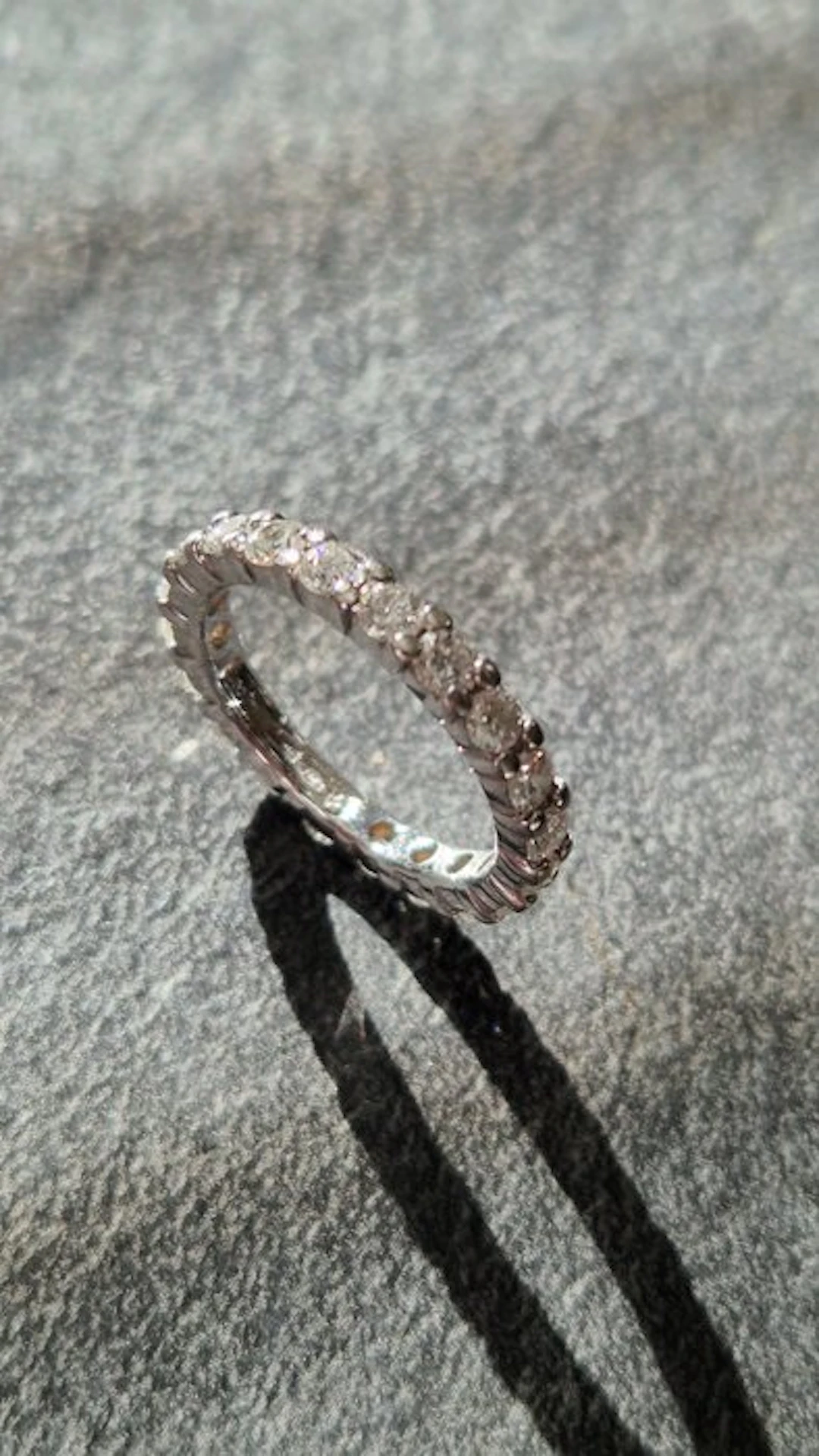 Leo Pizzo - Eternity ring - 18 kt. White gold - 1.20ct. tw. Diamond (Natural)