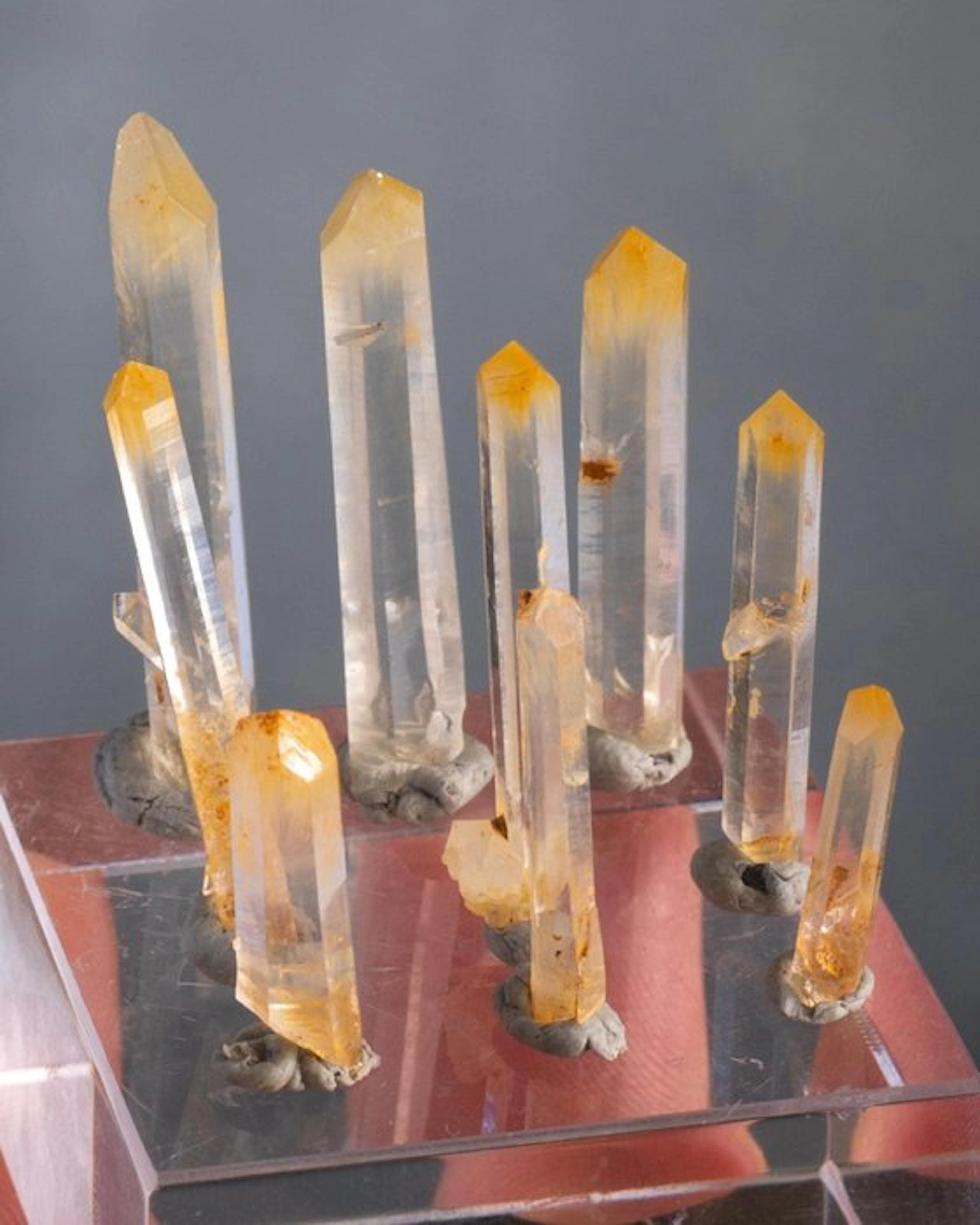 MANGO QUARTZ lot - Height: 3.3 cm - Width: 0.6 cm- 7 g - (1)