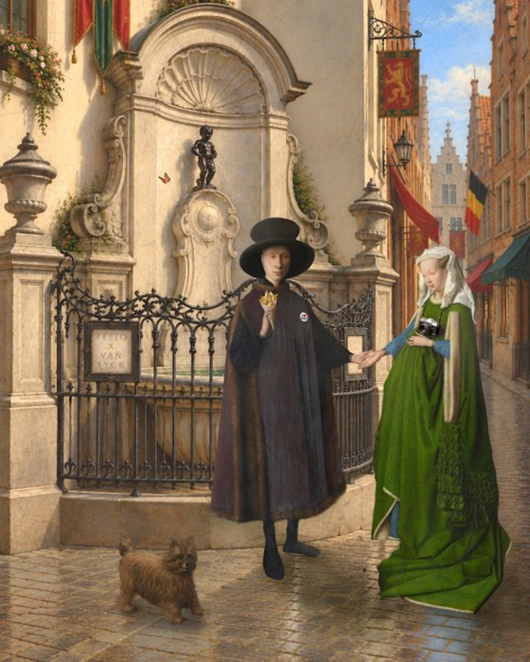 Teejo - Les Époux Arnolfini en voyage de noce