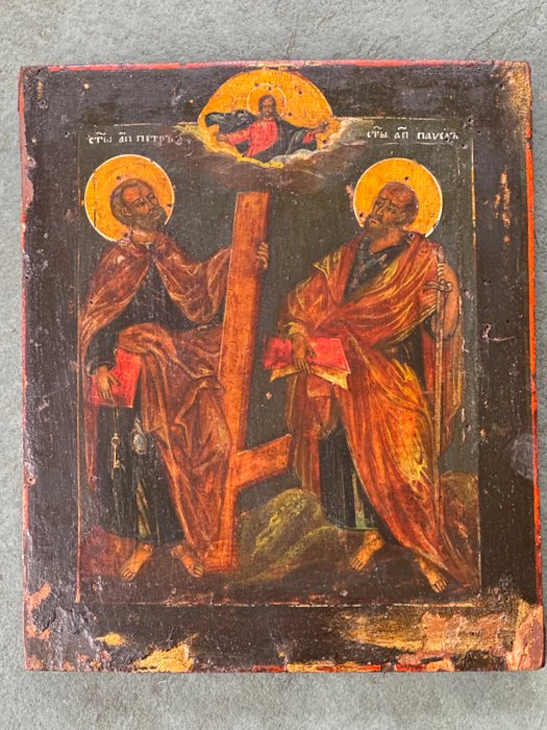 Icon - Peter and Paul - Wood