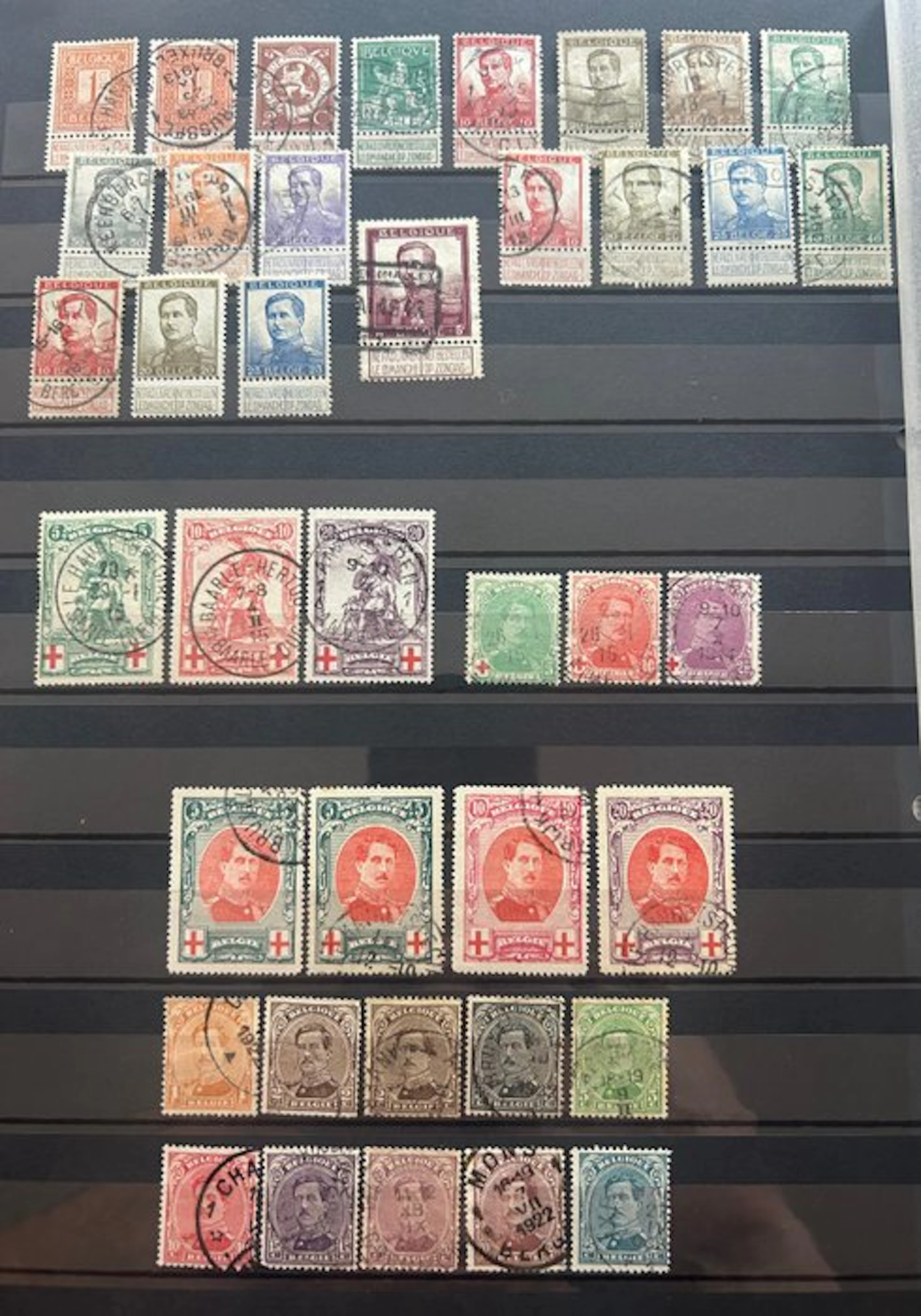Belgium 1912/1925 - Collection of complete series