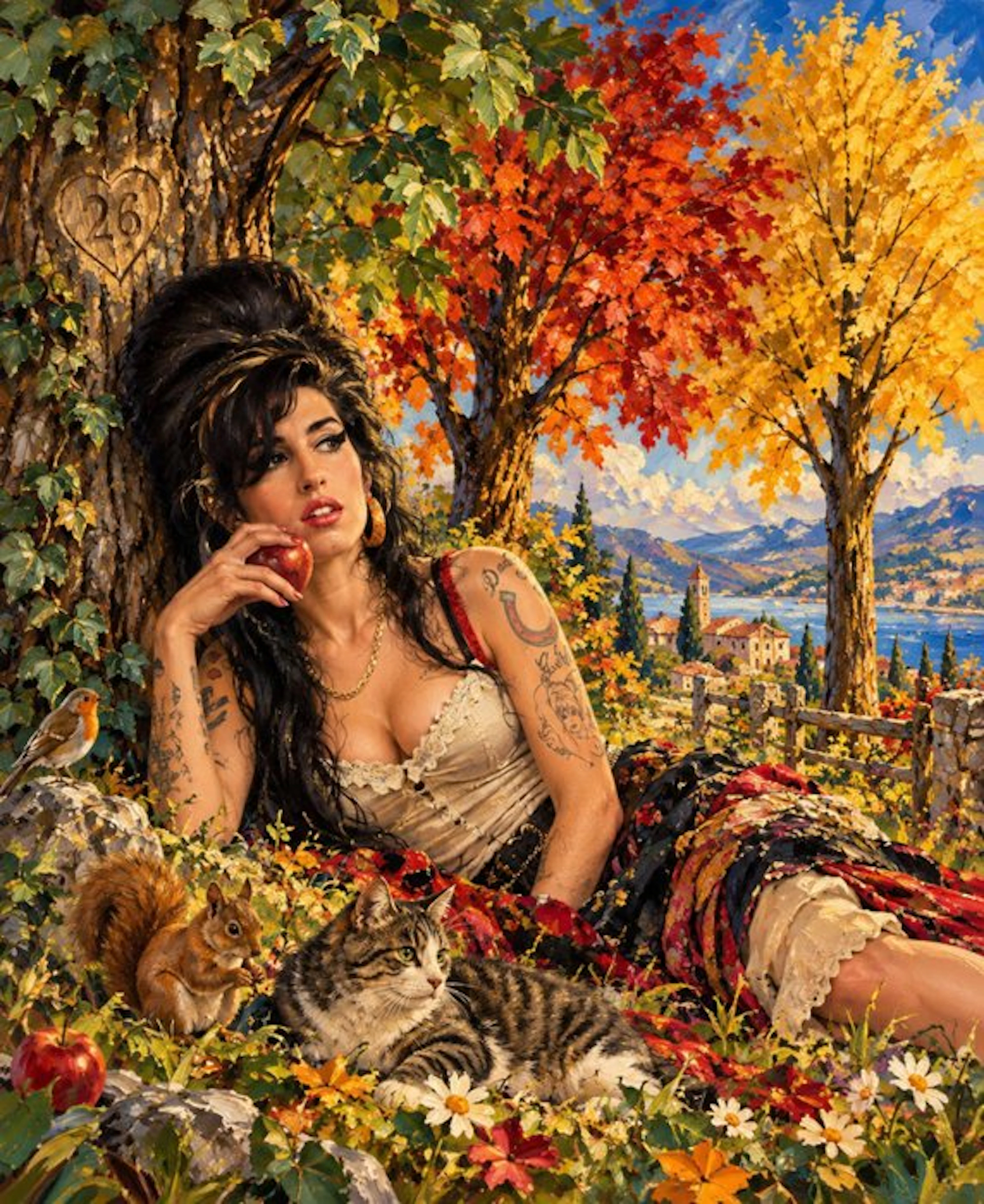 Amy Winehouse - 2026 - Fine Art High-Quality Giclée...