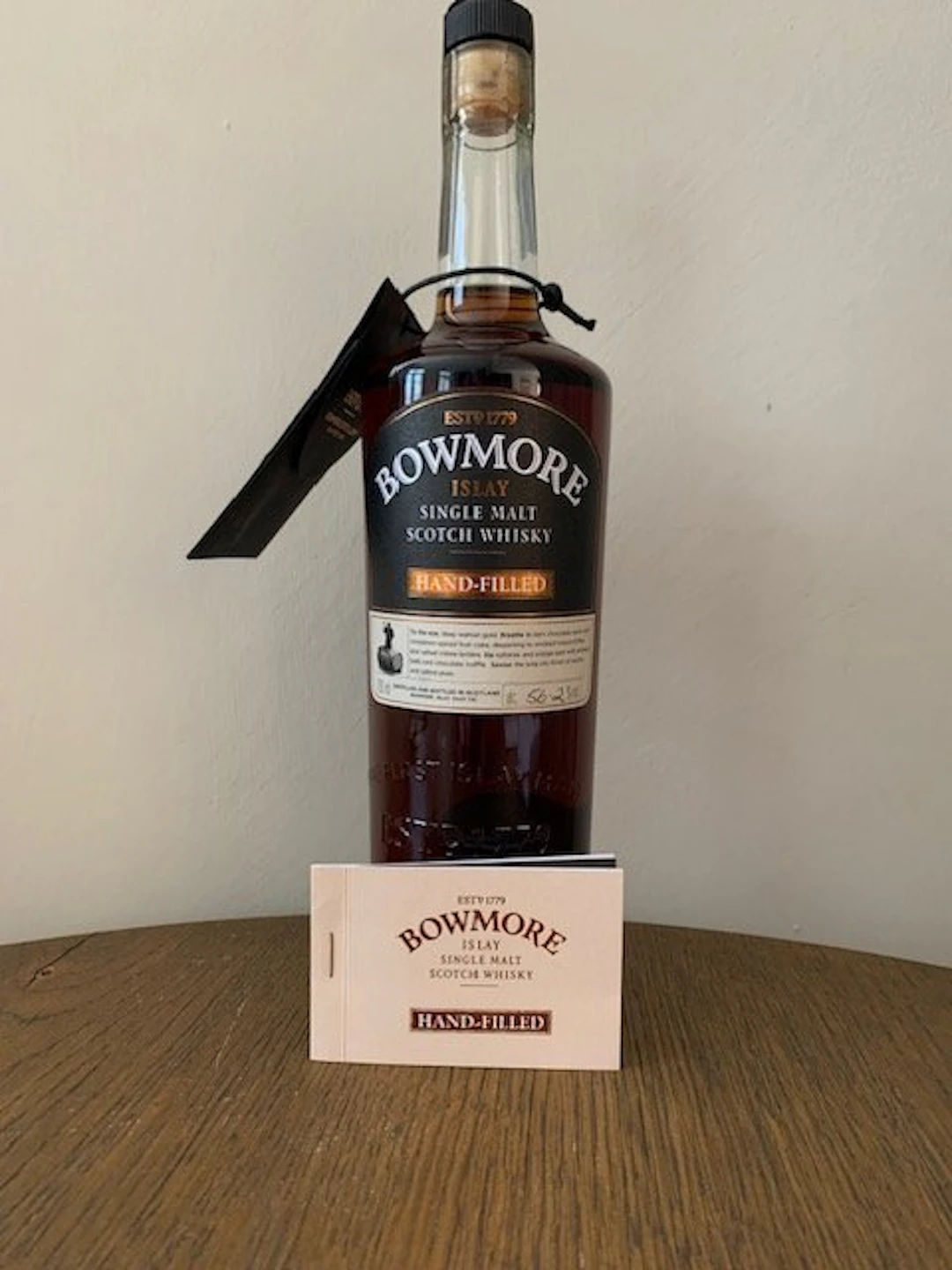 Bowmore 1996 20 years old Hand-Filled - Cask no. 2534 - b. 2016 - 70cl