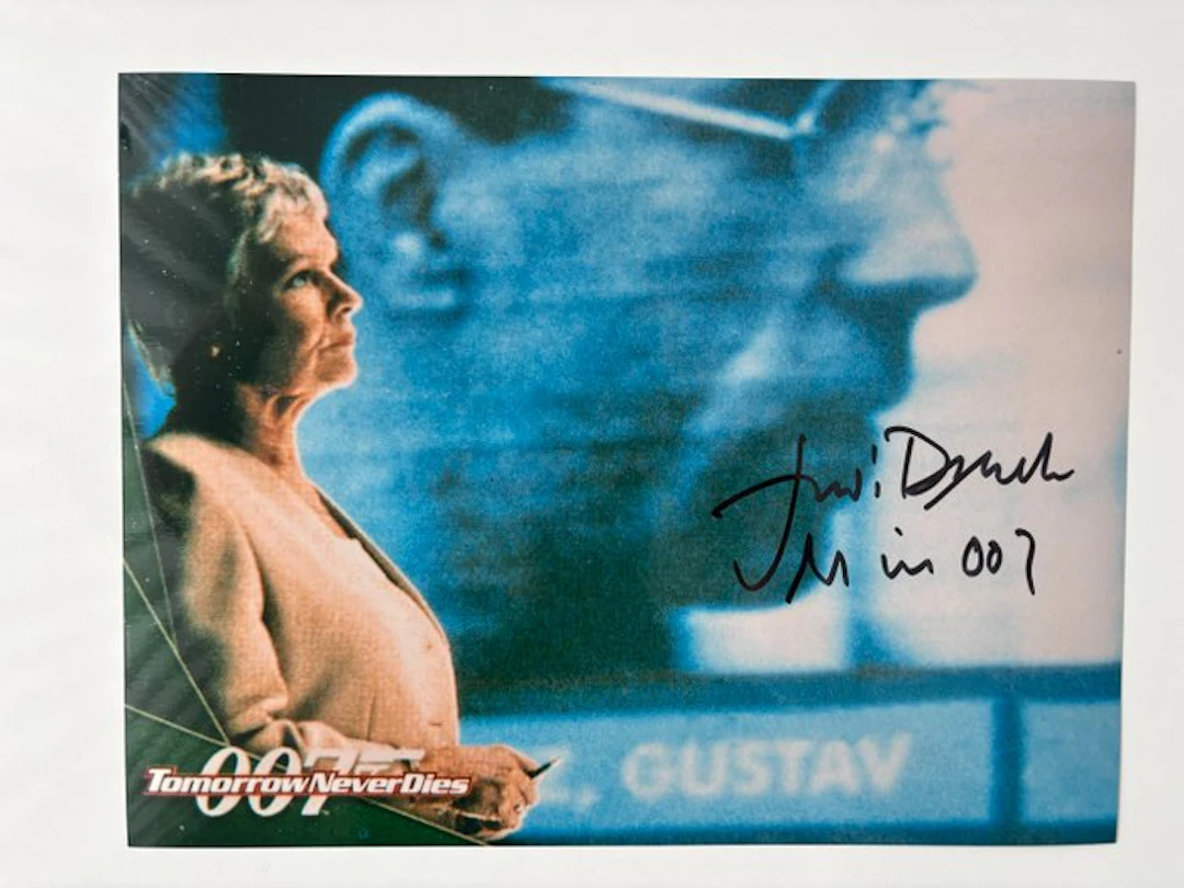 James Bond 007: Tomorrow Never Dies - Dame Judi Dench as...