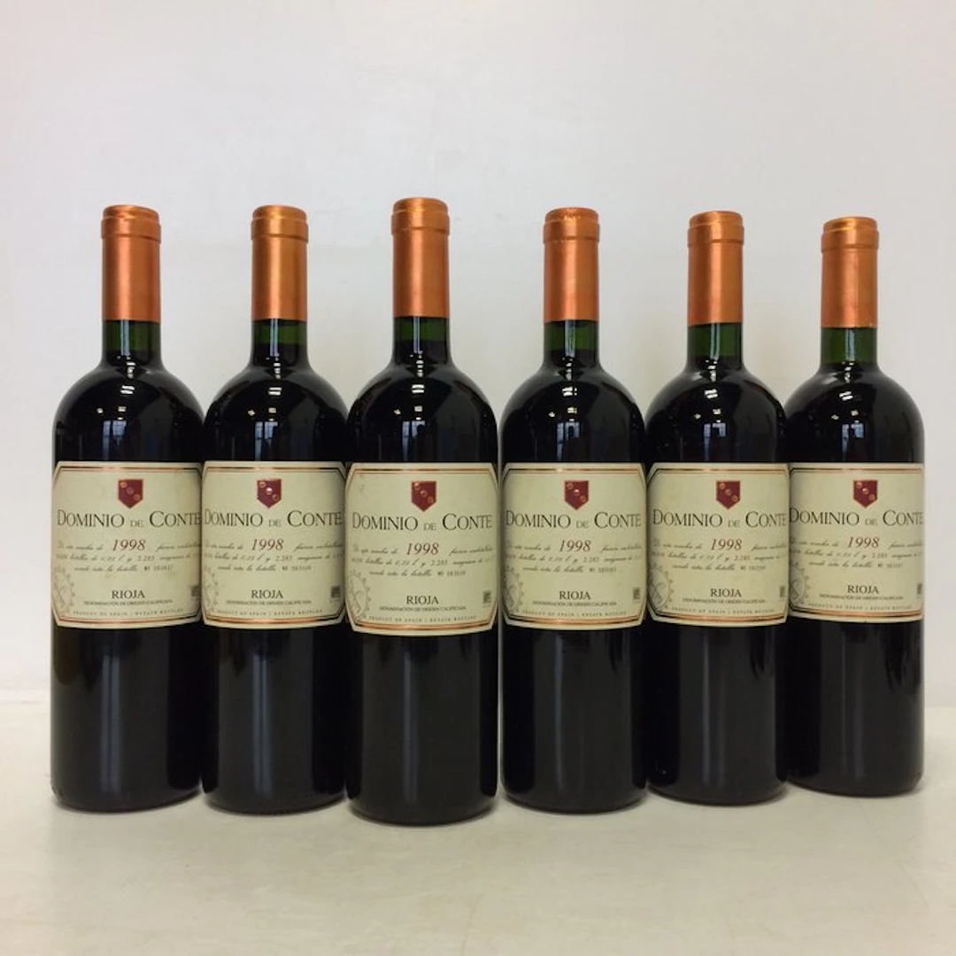1998 Bodegas Bretón, Dominio de Conte - Rioja Reserva - 6 Bottles (0.75L)