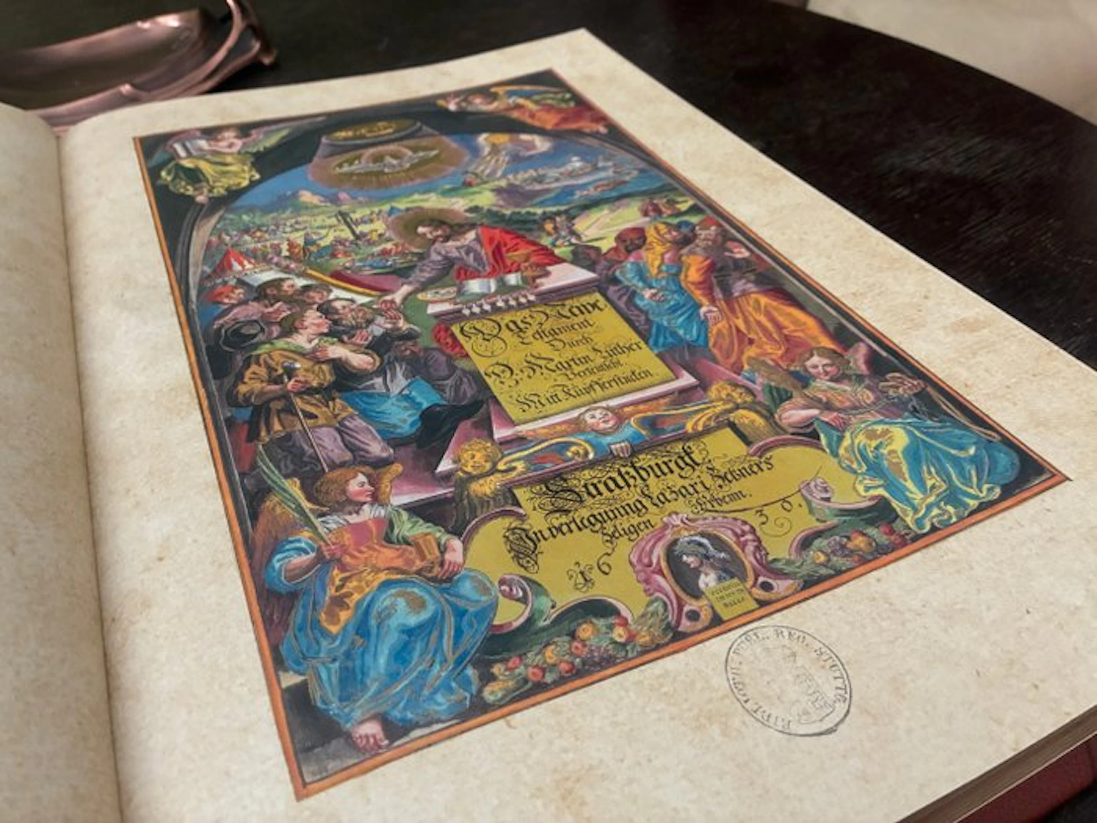Das Newe Testament Durch Martin Luther Verteutscht mit...