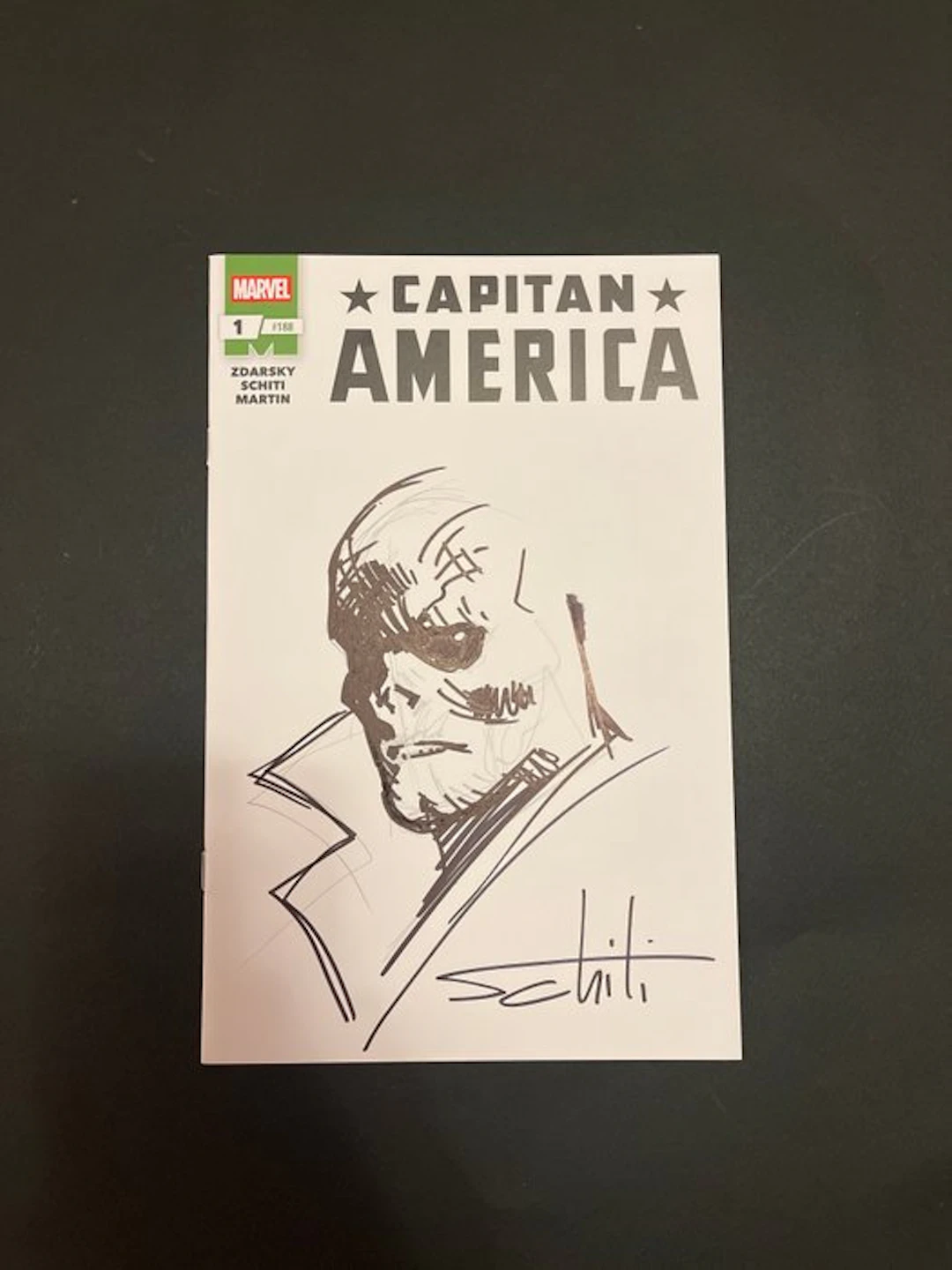 Valerio Schiti - 1 comics - Capitan America - Teschio Rosso - 2025