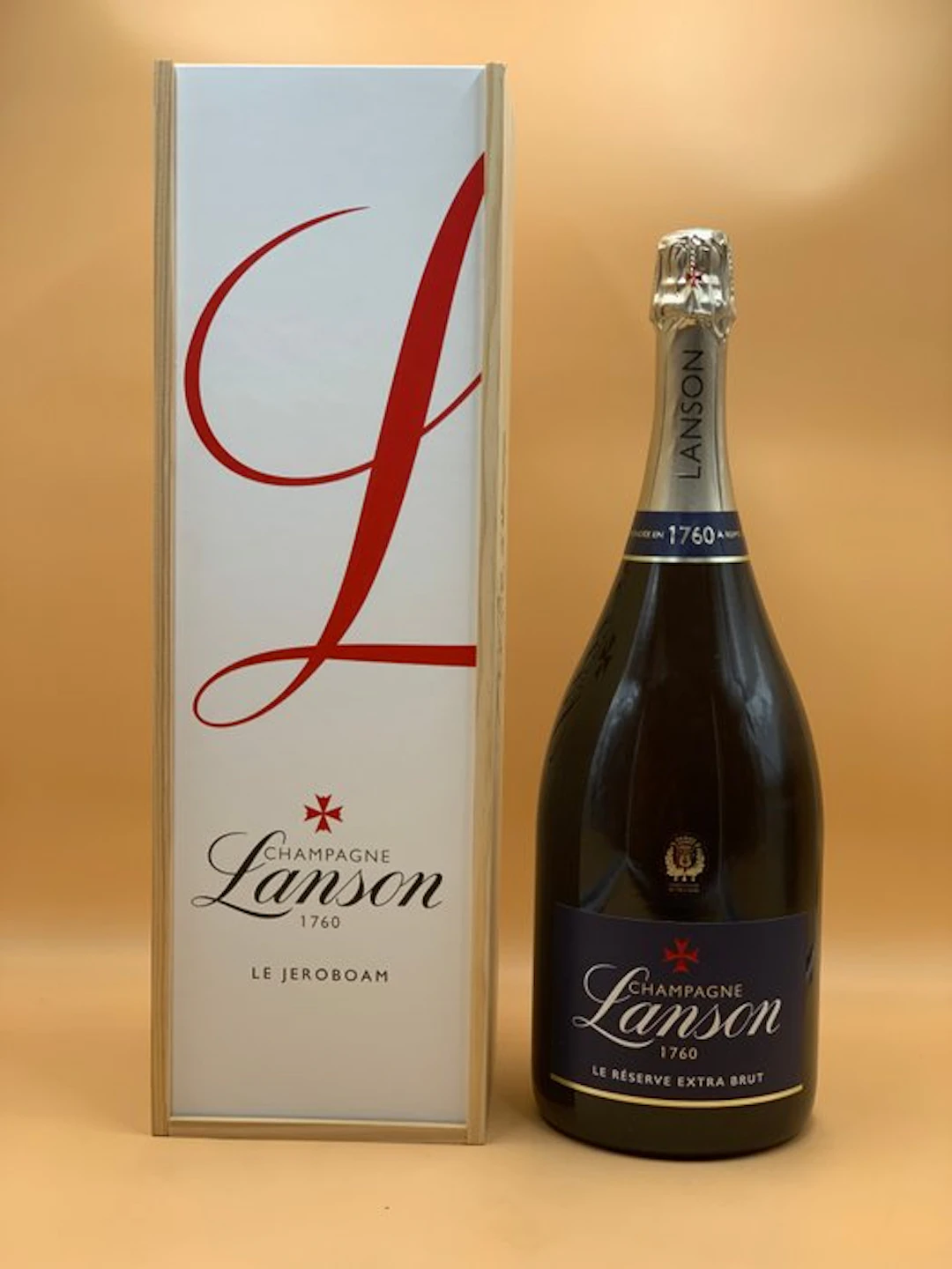 Lanson, "Le Réserve" extra Brut - Champagne - 1 Double Magnum/Jeroboam (3.0L)