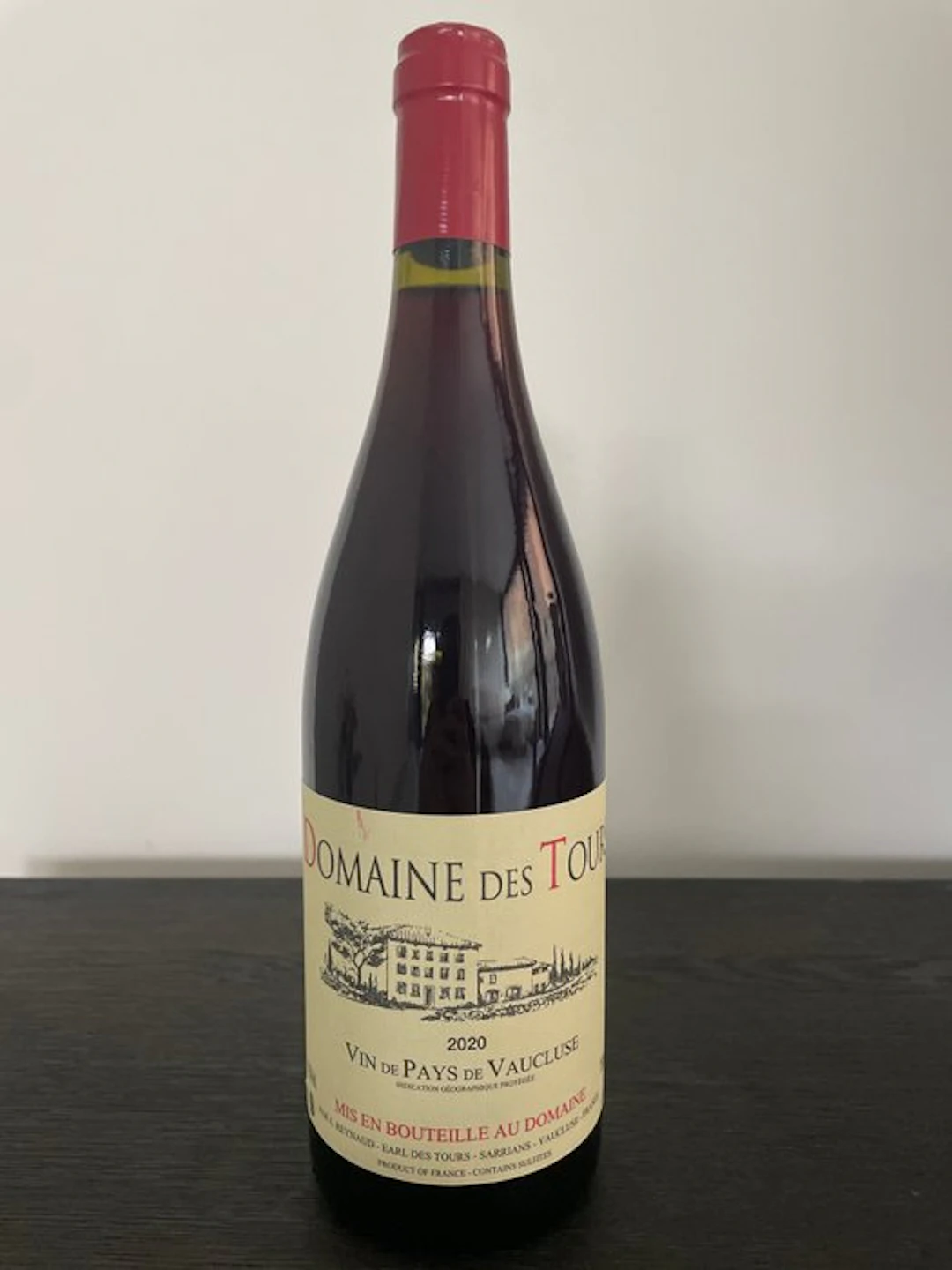 2020 Domaine des Tours - Vin de Pays de Vaucluse - 1 Bottle (0.75L)