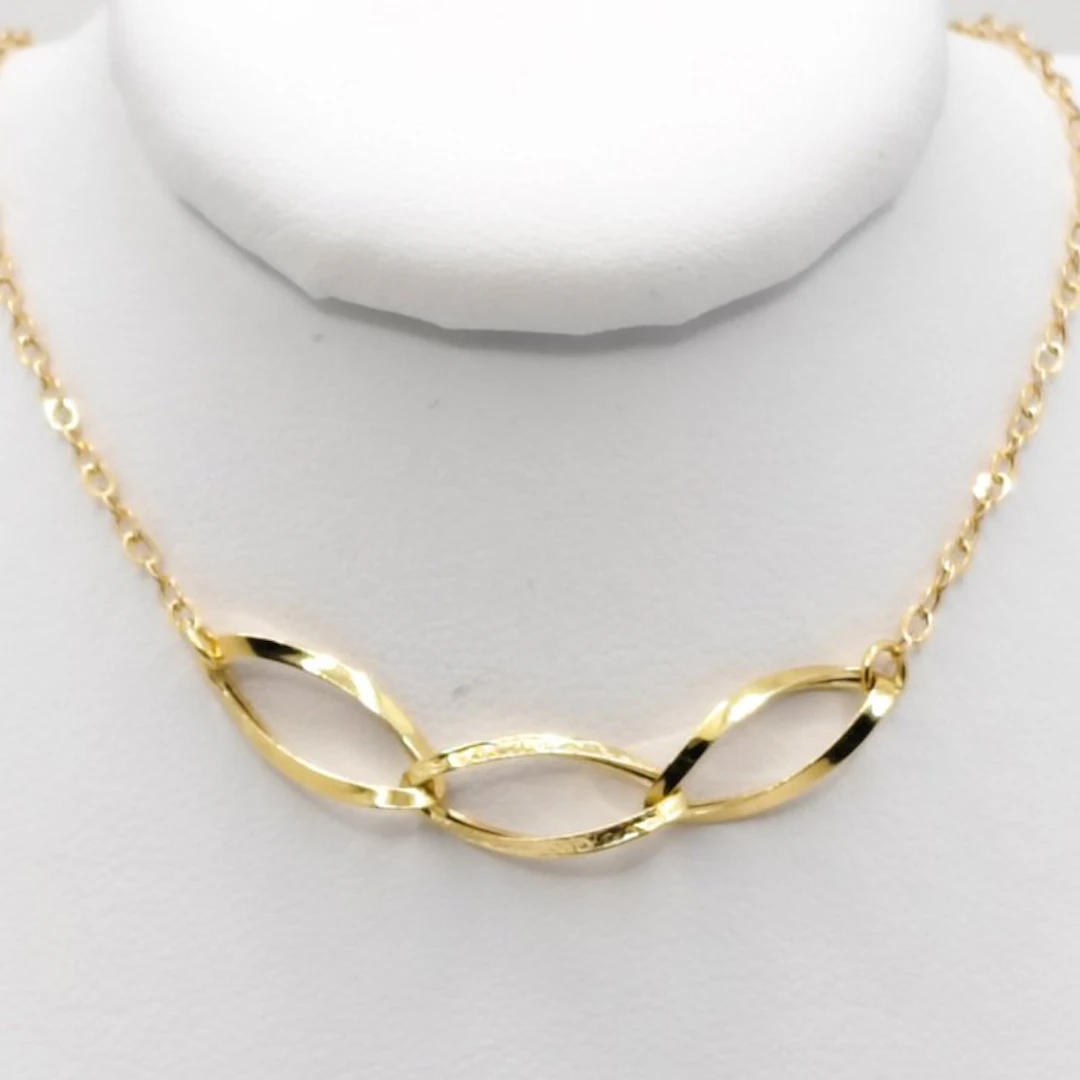 No reserve price - Necklace - 18 kt. Yellow gold