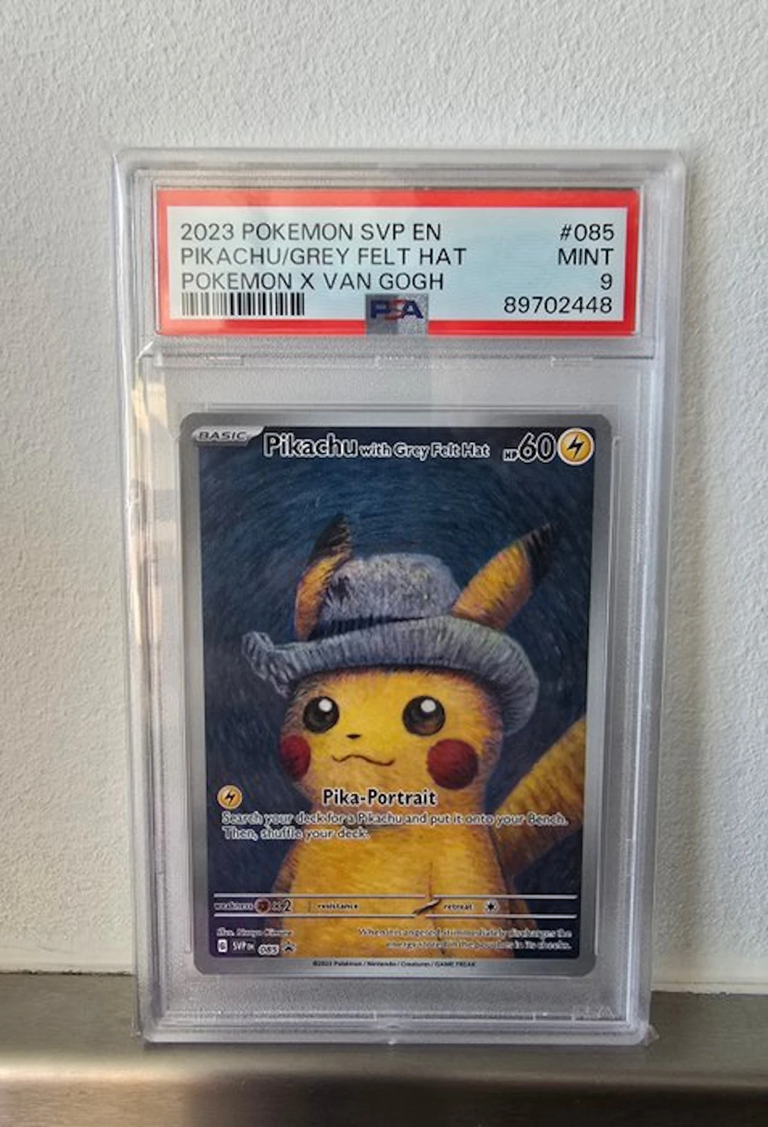 Pokémon - 1 Graded card - Pikachu #085 Alternate art