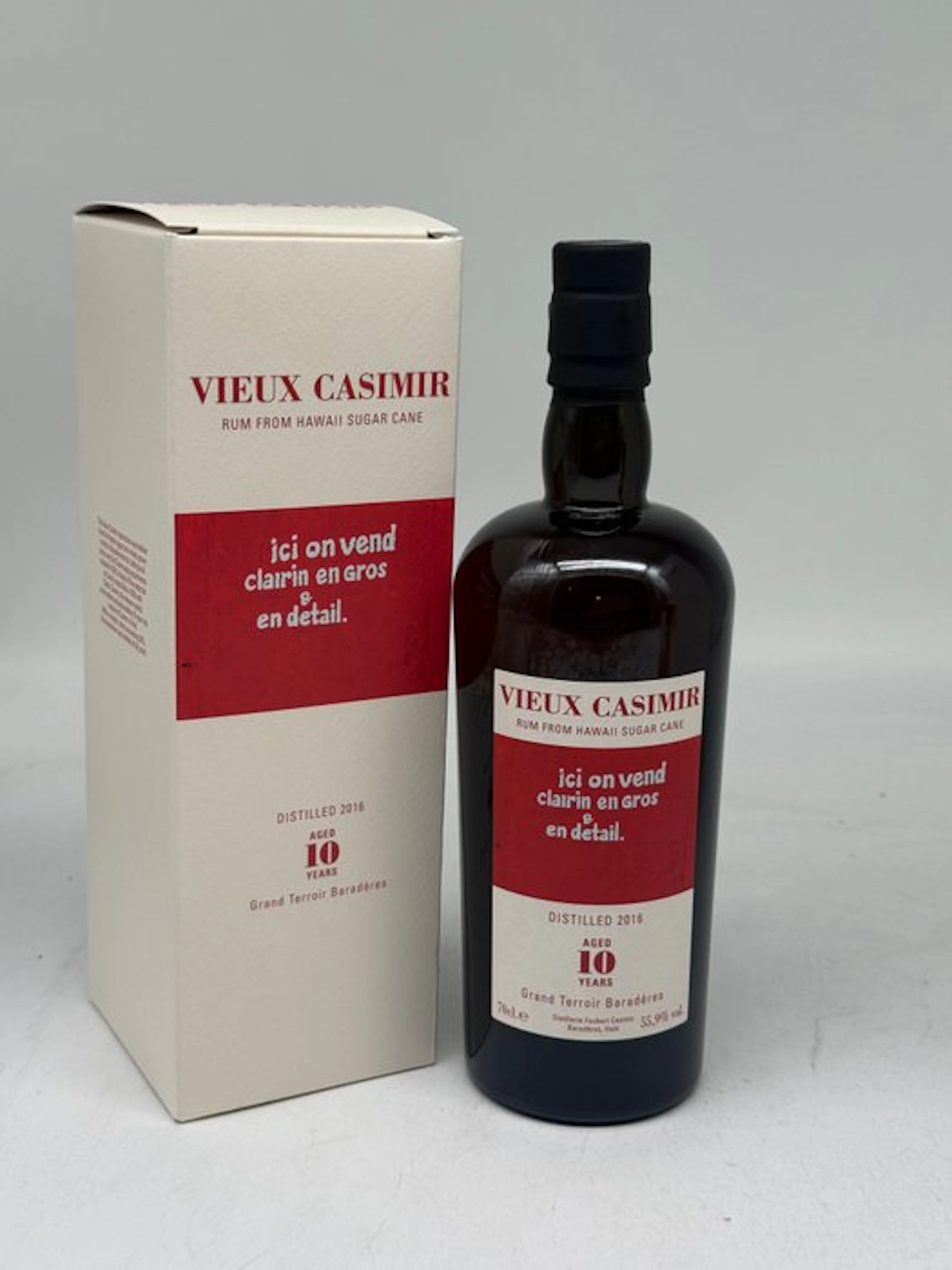 Vieux Casimir 2016 10 years old LM&V - Grand Terroir Baradères - b. 2026 - 70cl
