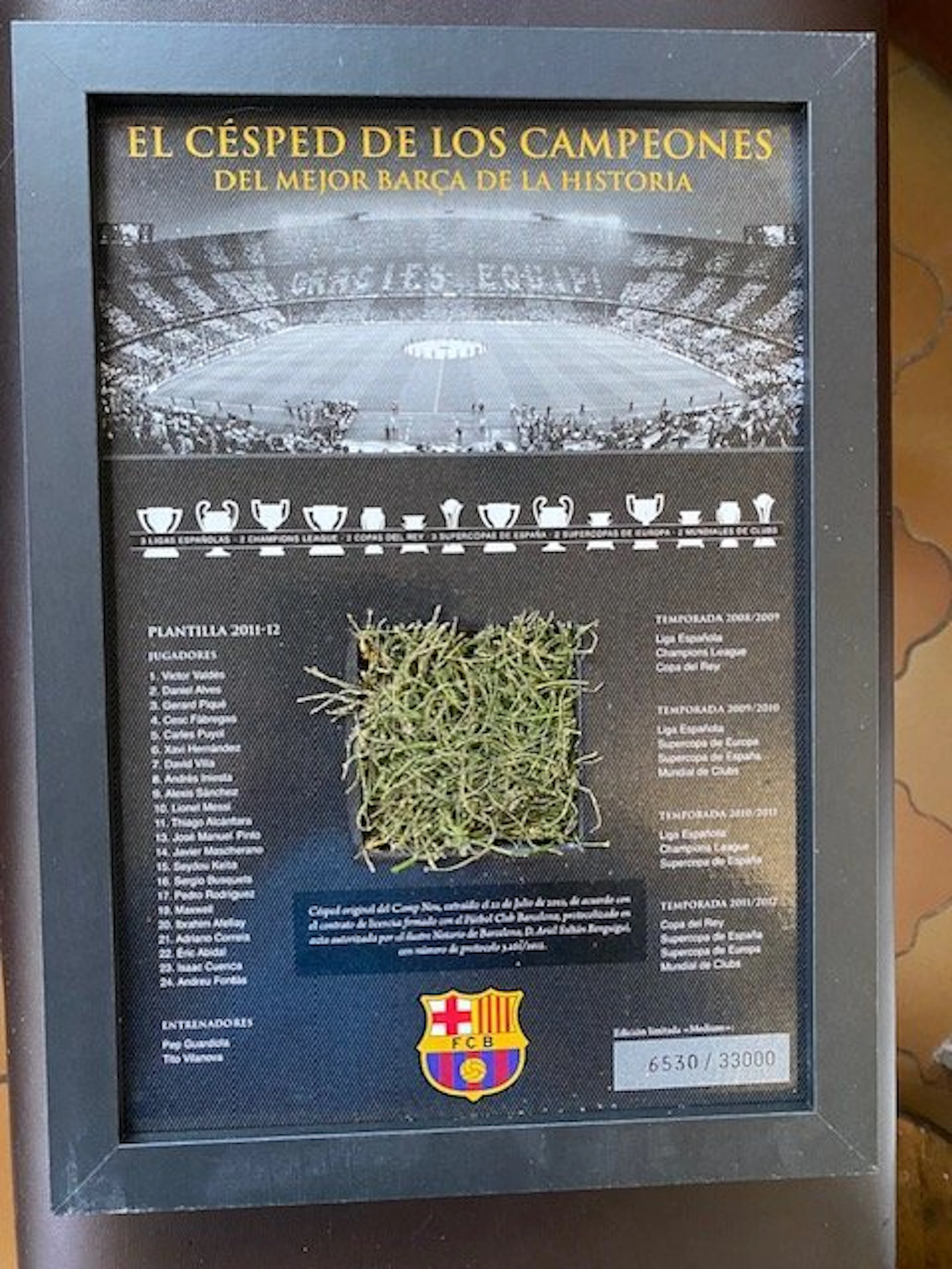 FC Barcelona - 2012 - Decorative object