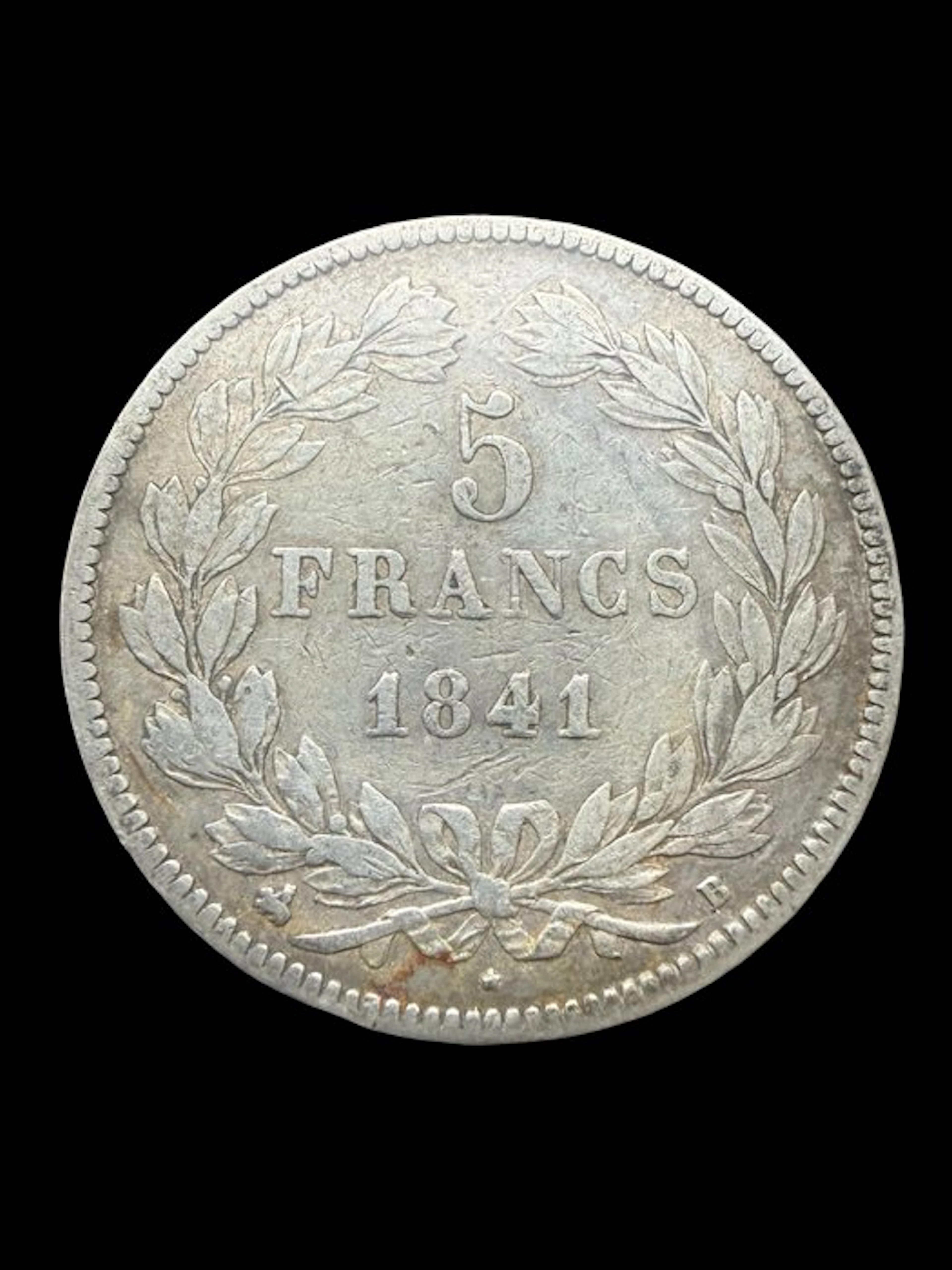 France. Louis Philippe I. 5 Francs 1841-B, Rouen (No reserve price)