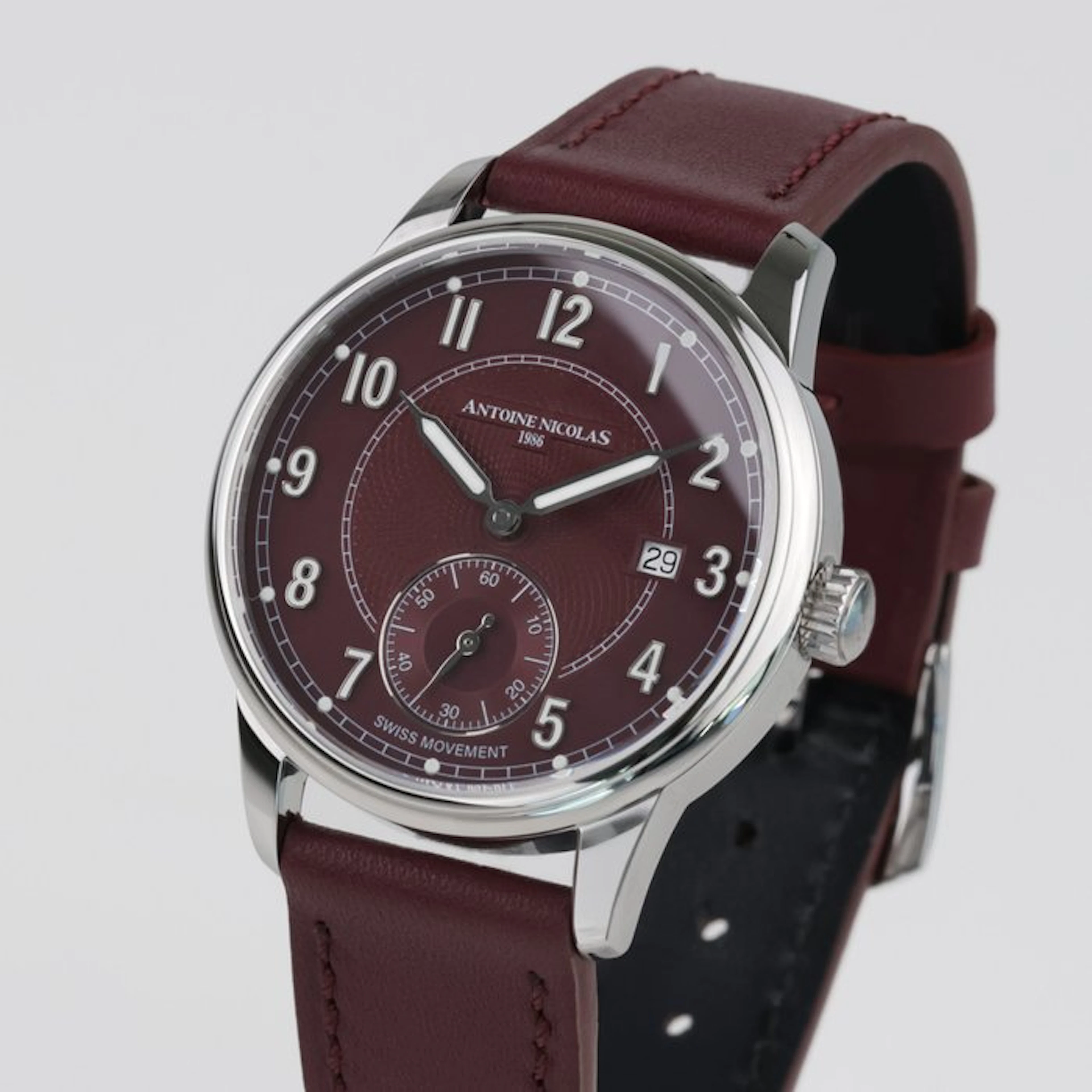 Antoine Nicolas 1986 - Londra "Swiss automatic movement"...