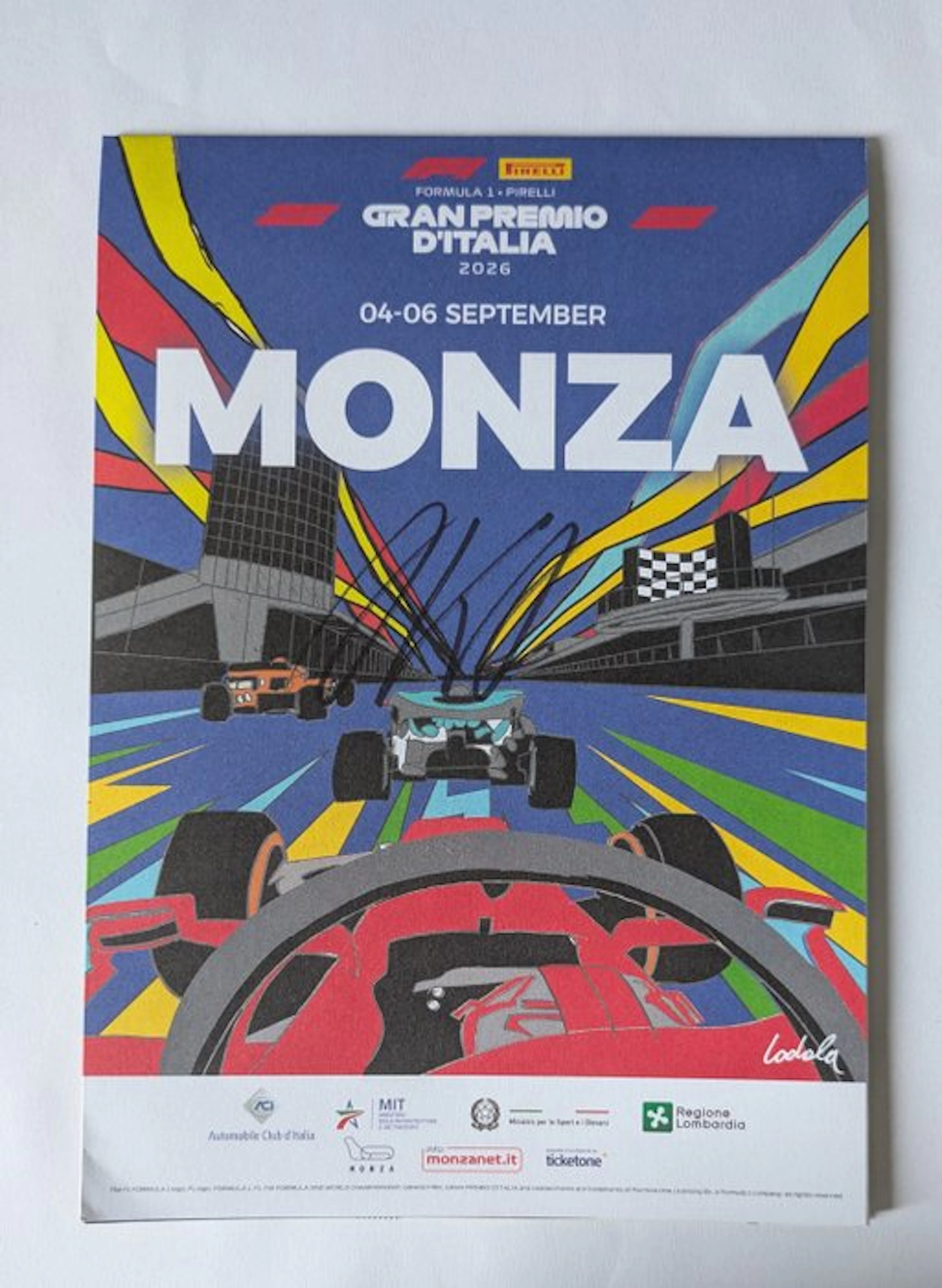 Gp Monza 2026 - Andrea Kimi Antonelli - 2026 - Brochure
