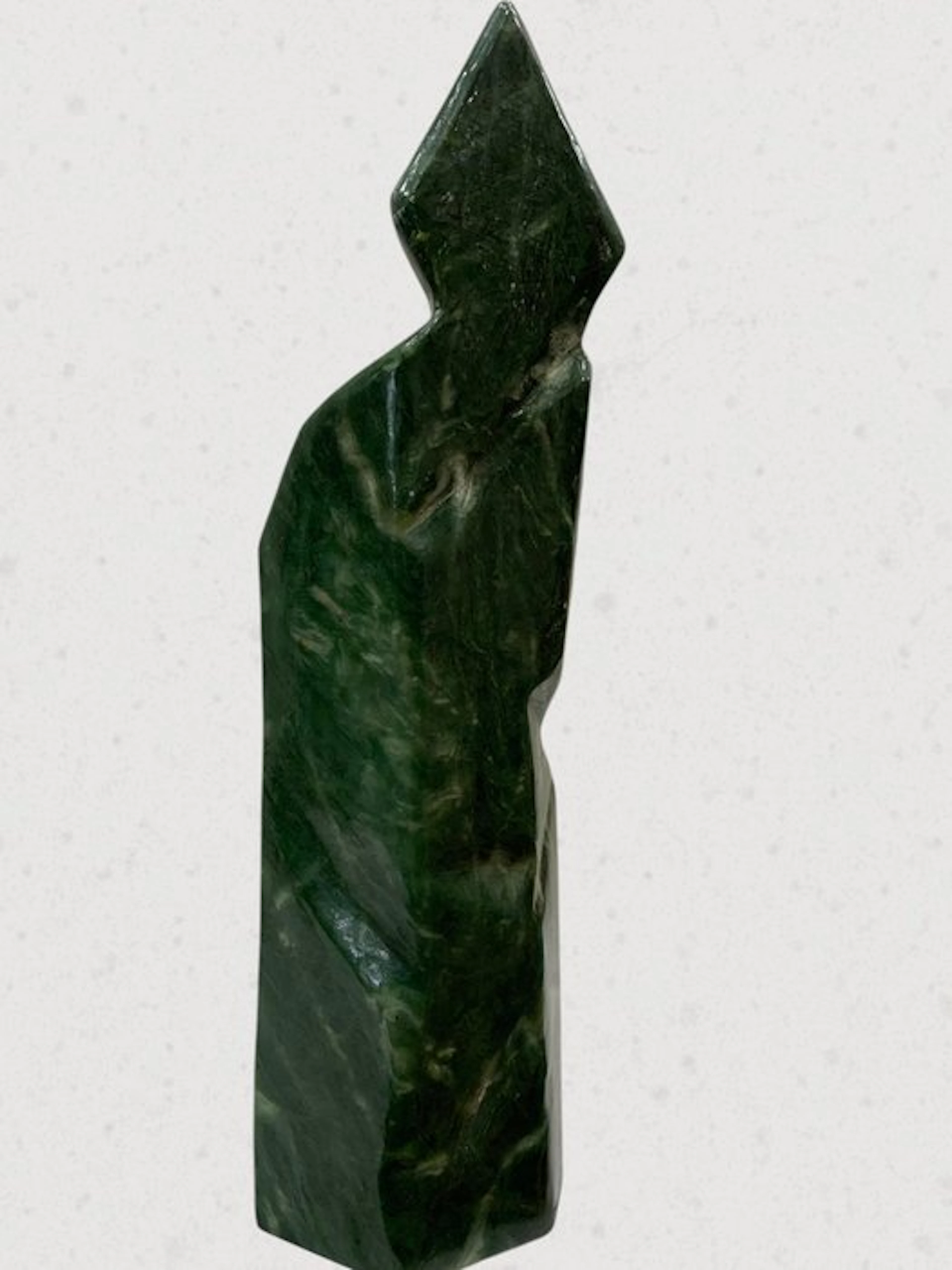 Huge Nephrite High Quality Standing Freeform- 12110 g - (1)