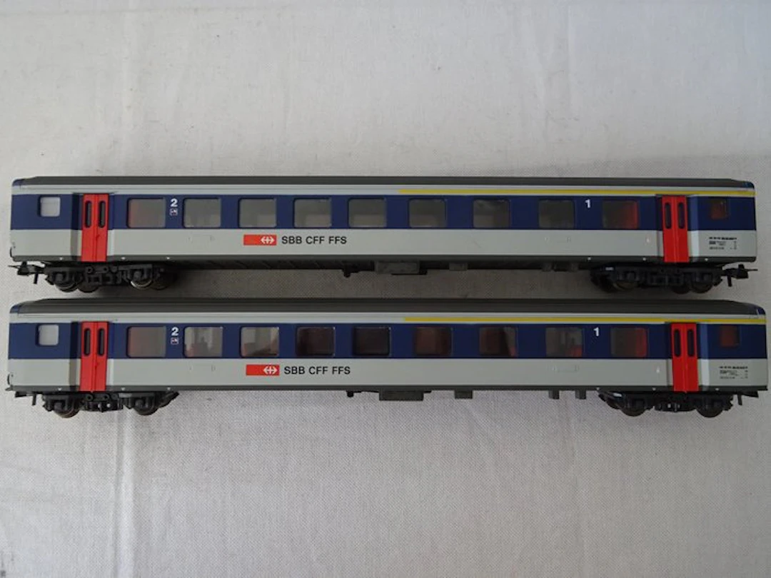 Roco H0 - 44339 - Model train passenger carriage (6) - 2...