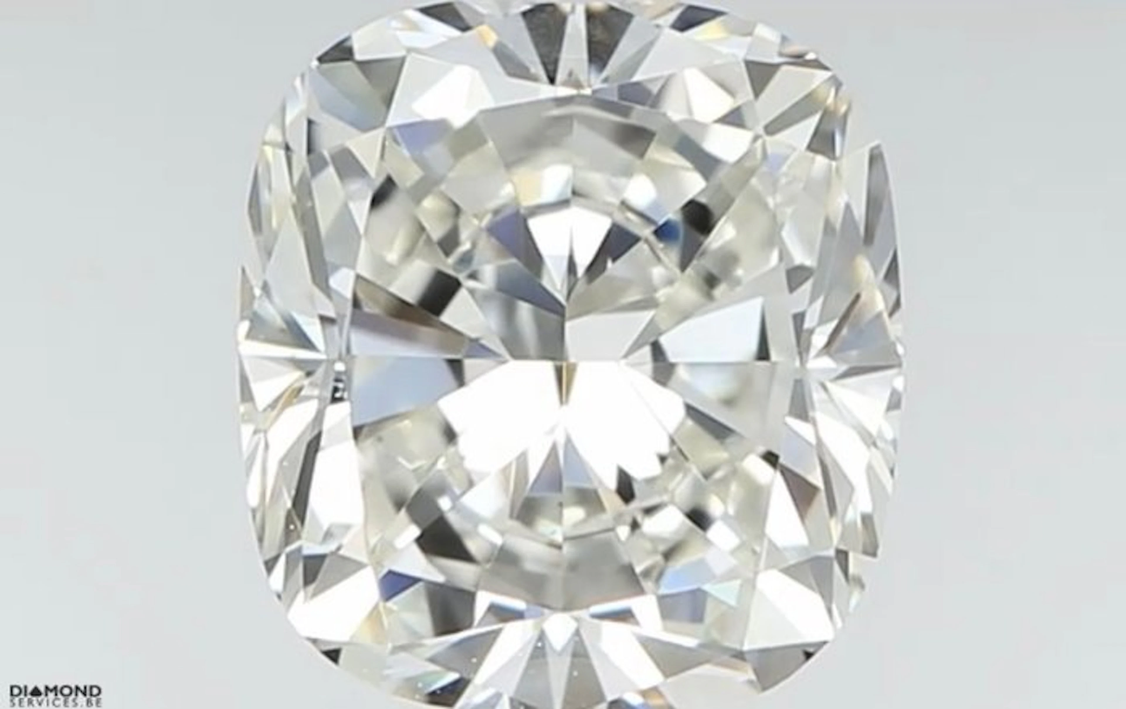 1 pcs Diamond (Natural) - 1.01 ct - Cushion - J - VS1...