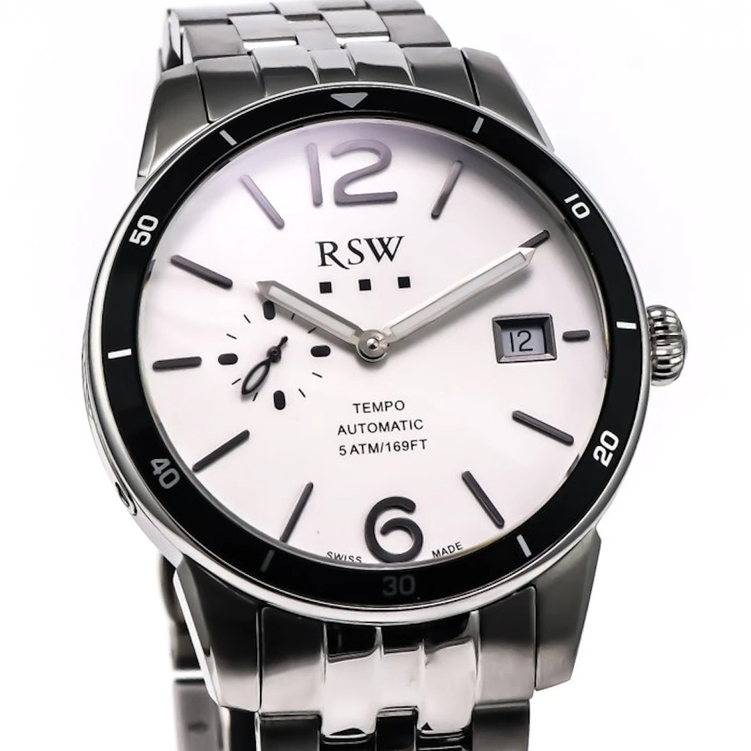 RSW - Tempo Automatic Swiss Made Watch - RSWA157-SS-1...
