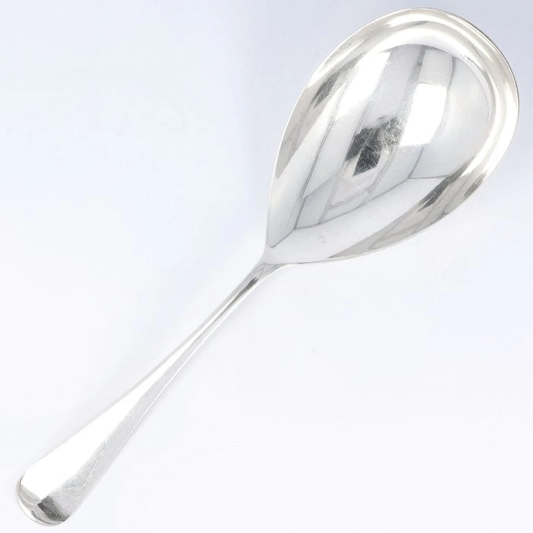 Zilverfabr. Voorschoten - Haags Lofje - Rice spoon - .833 silver
