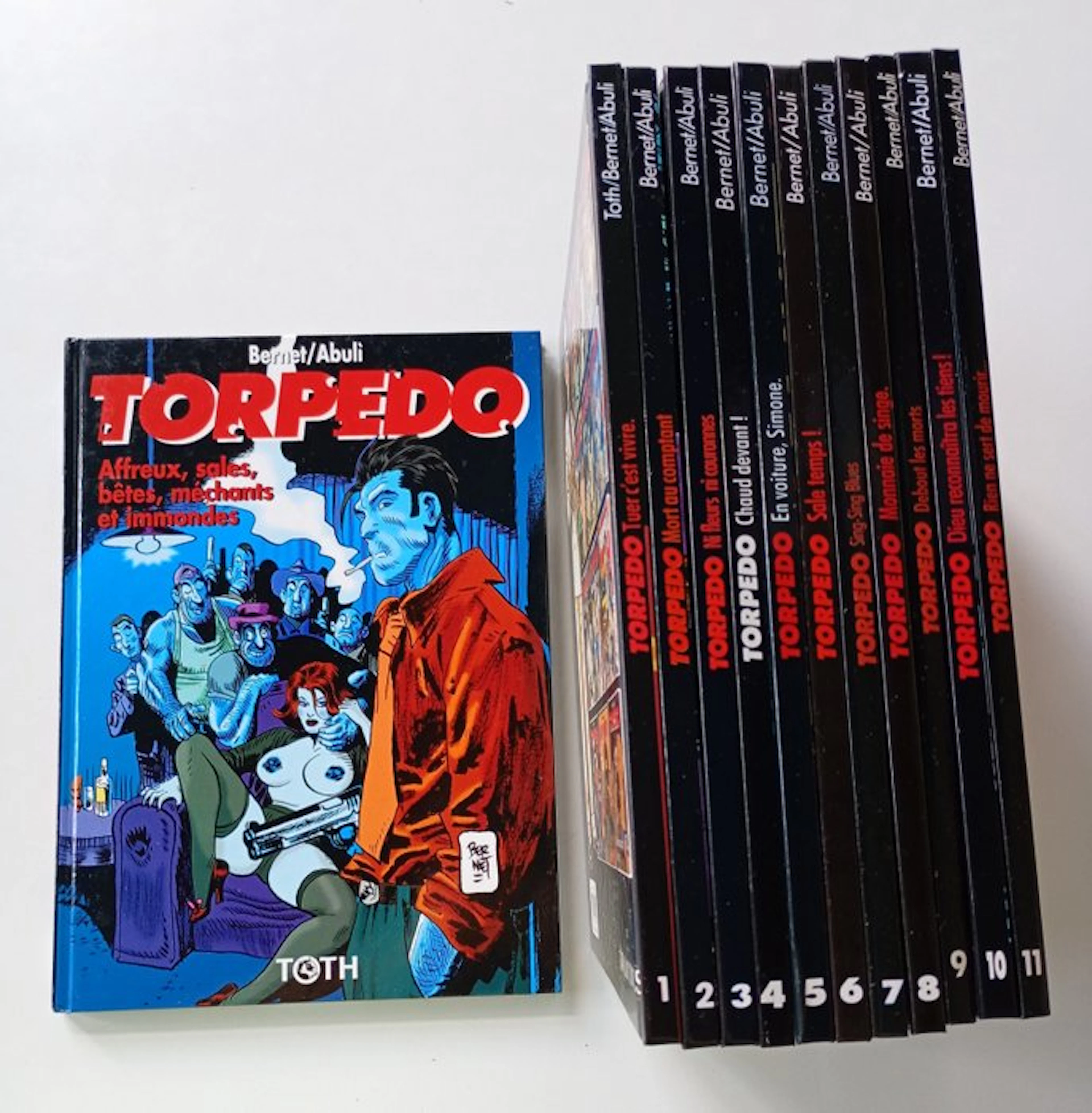 Torpedo T1 à T11 + T15 - 12x C - EO/Ré - 12 Album - 1990/2004