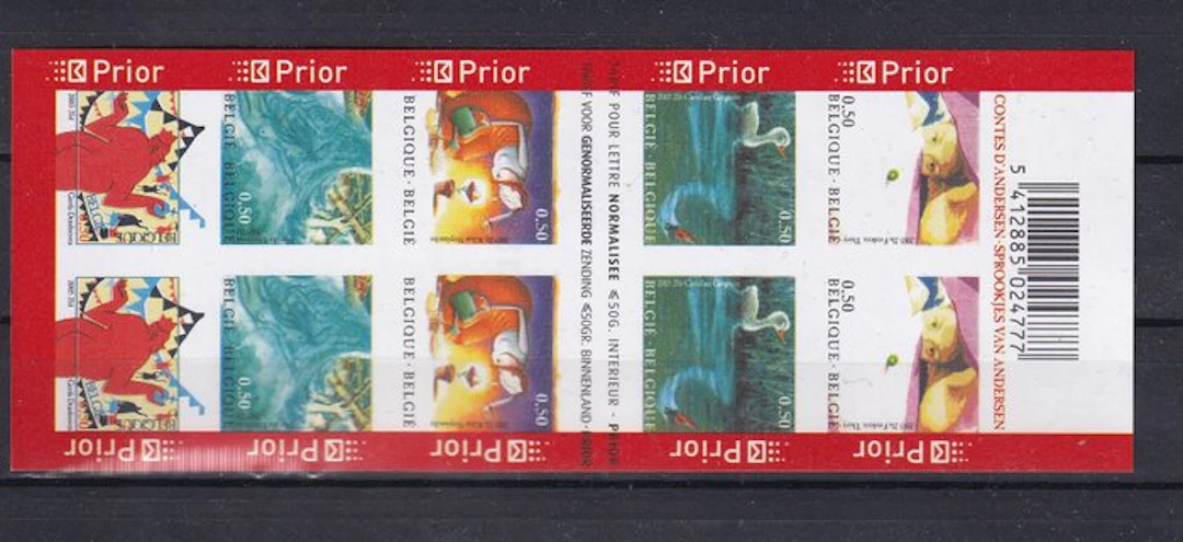 Belgium - Imperforate numbered booklets, sheets, blocks, and stamps. - OCB