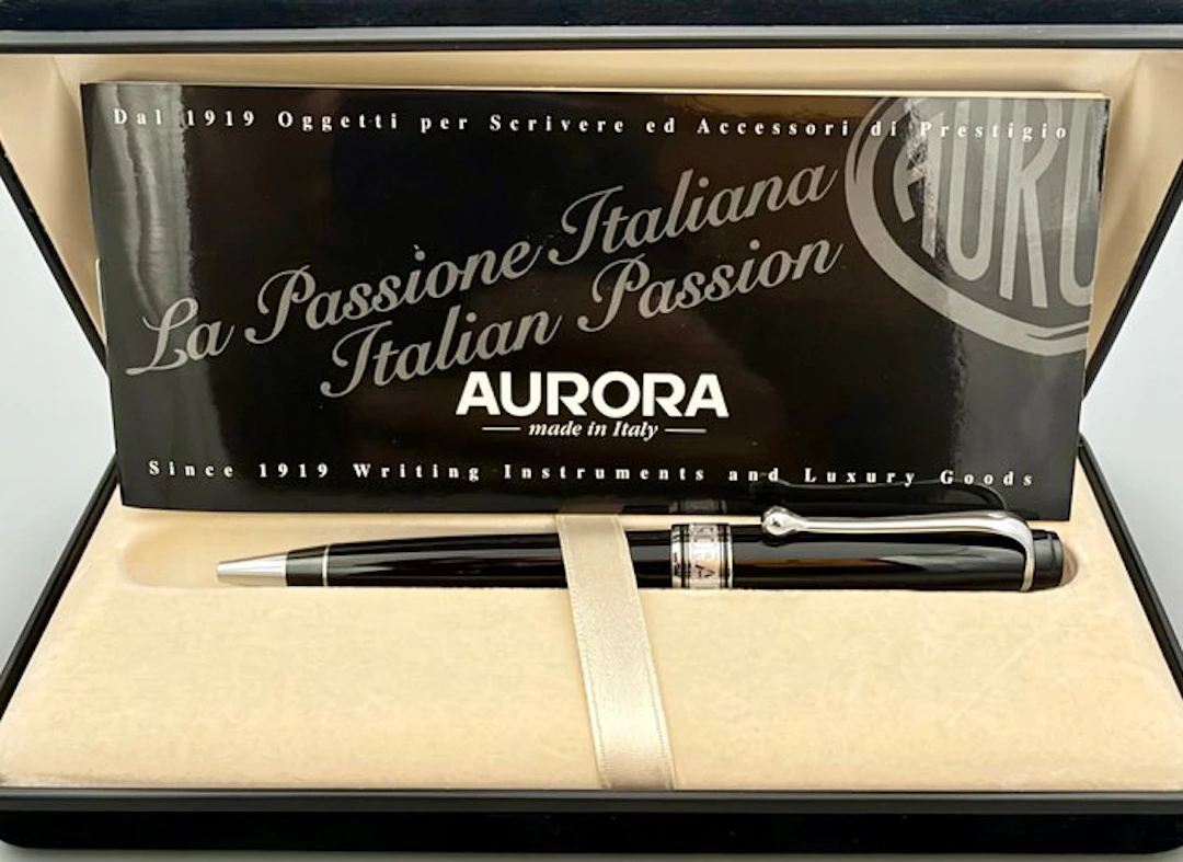 Aurora - Optima 998 Black - Ballpoint pen