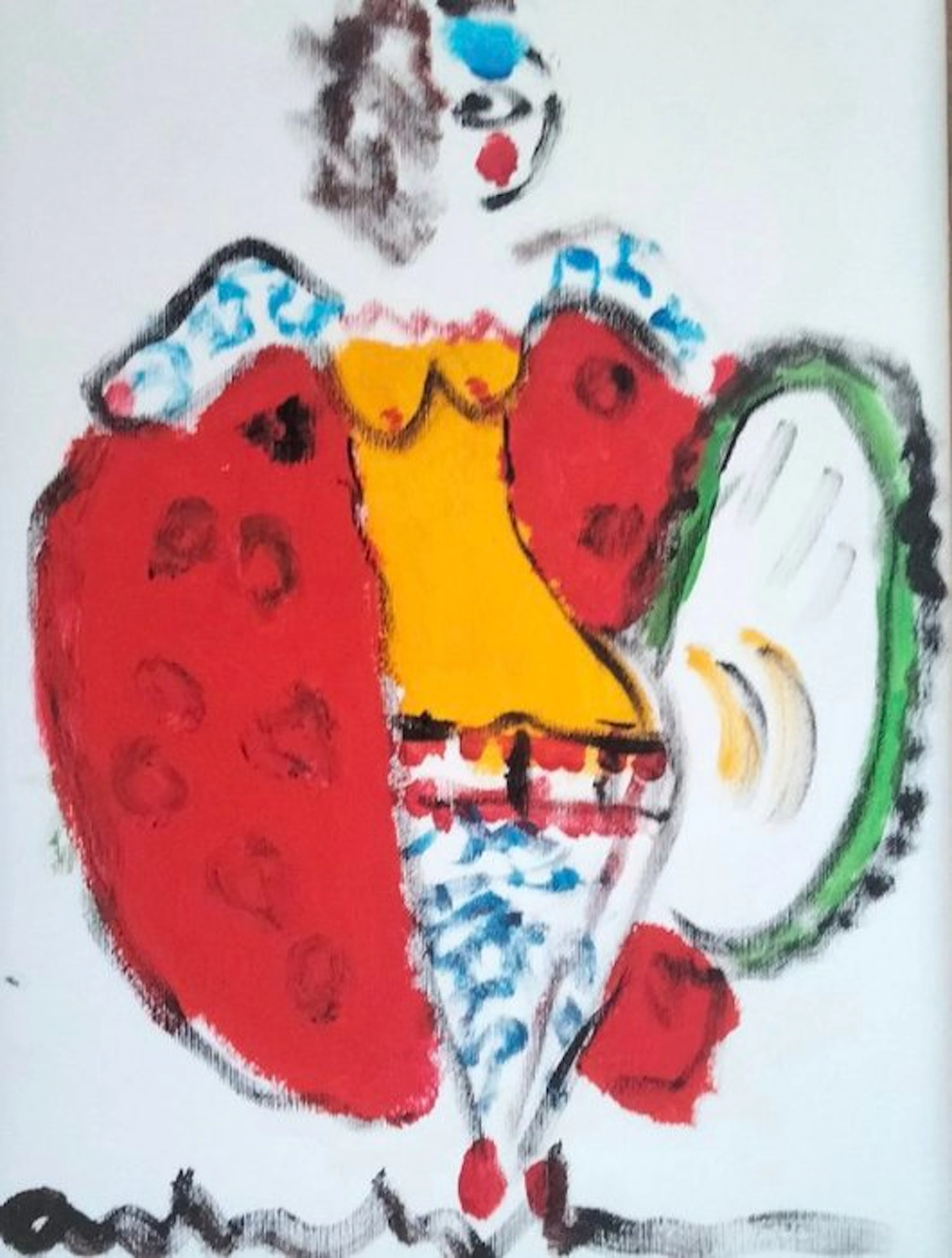 Anton Heyboer (1924-2005) - Can can danseres