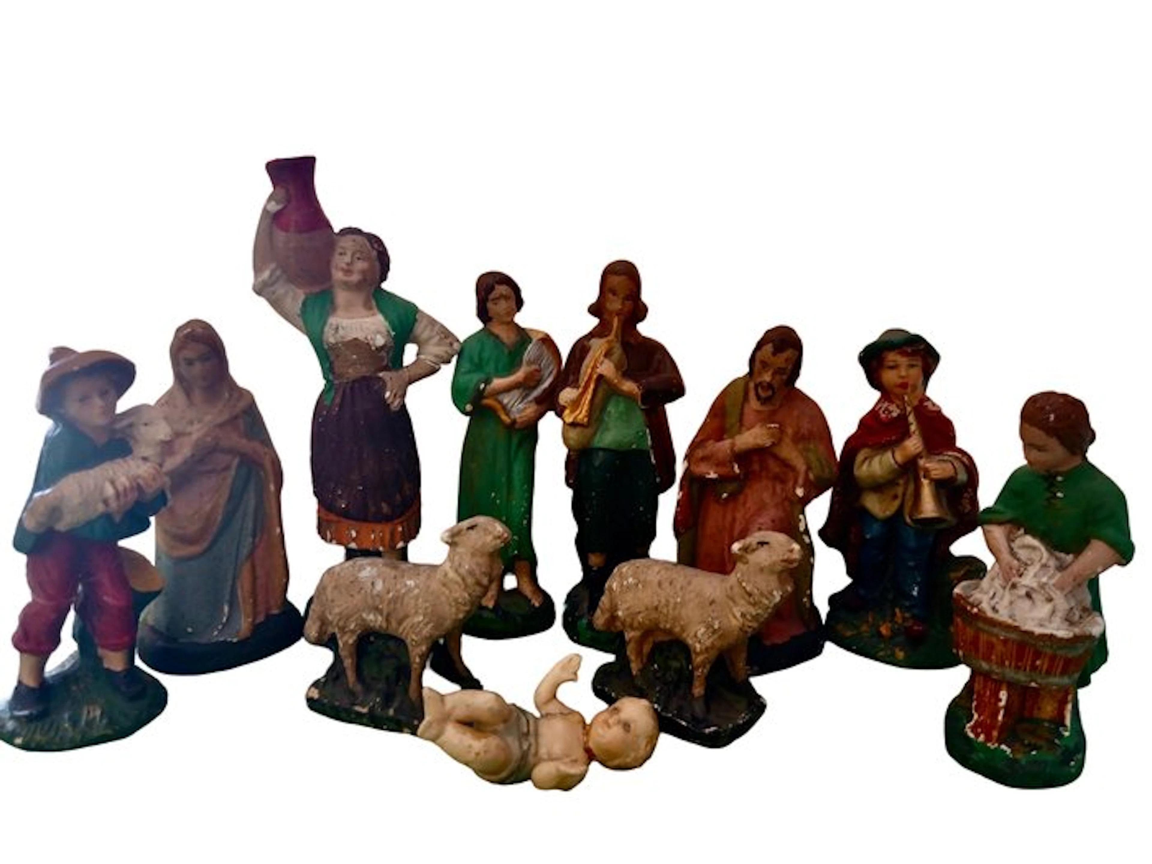 Presepe - Christmas figurine Presepe (11) - Plaster, Paper
