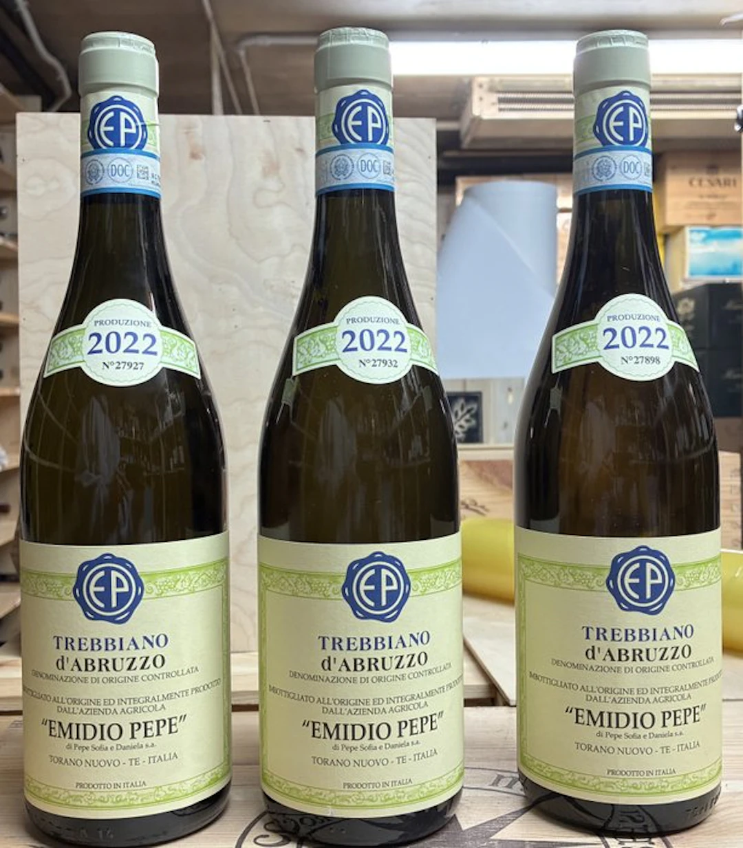 2022 Emidio Pepe, Trebbiano d'Abruzzo - Abruzzo DOC - 3 Bottles (0.75L)