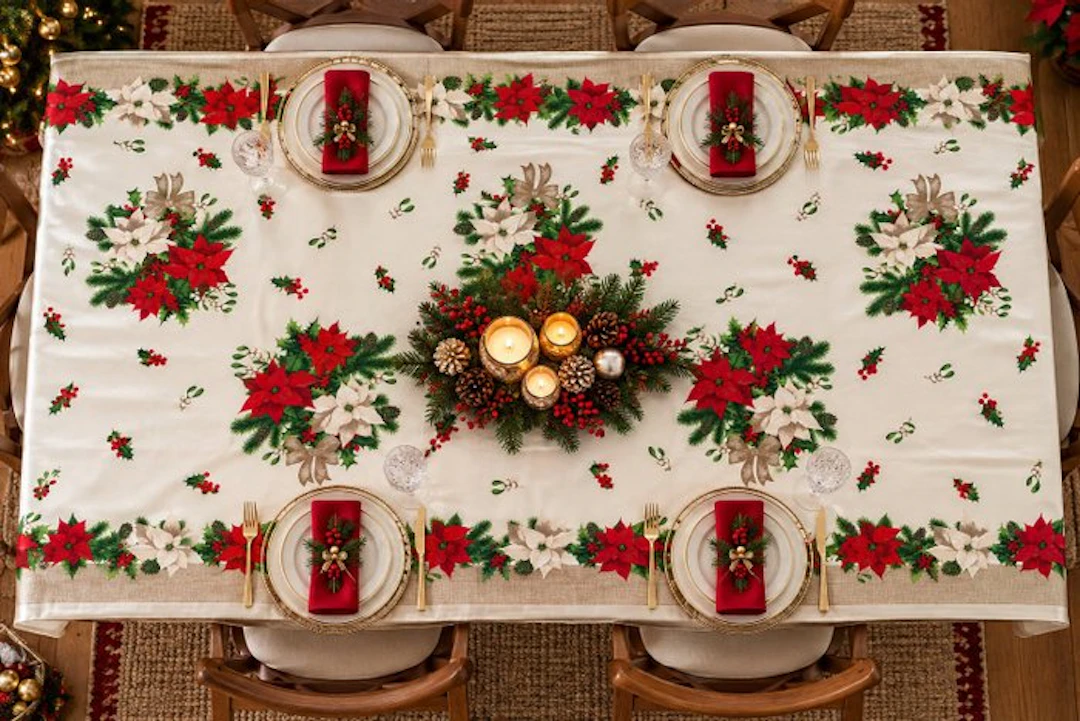 Christmas Enchantment - Tablecloth - 240 cm - 140 cm