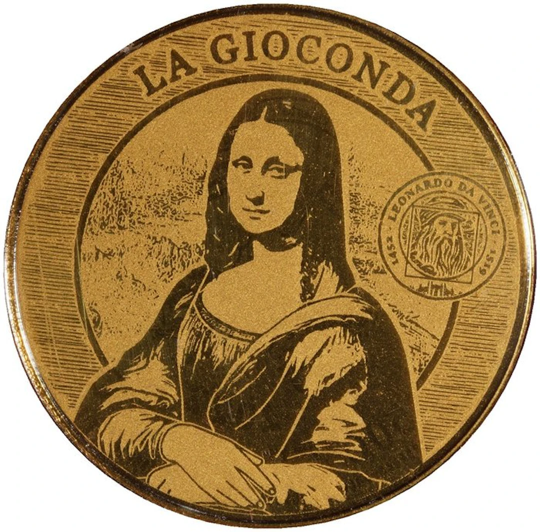 Togo. 1500 francs CFA 2022 – Leonardo da Vinci’s Mona Lisa – .999 gold