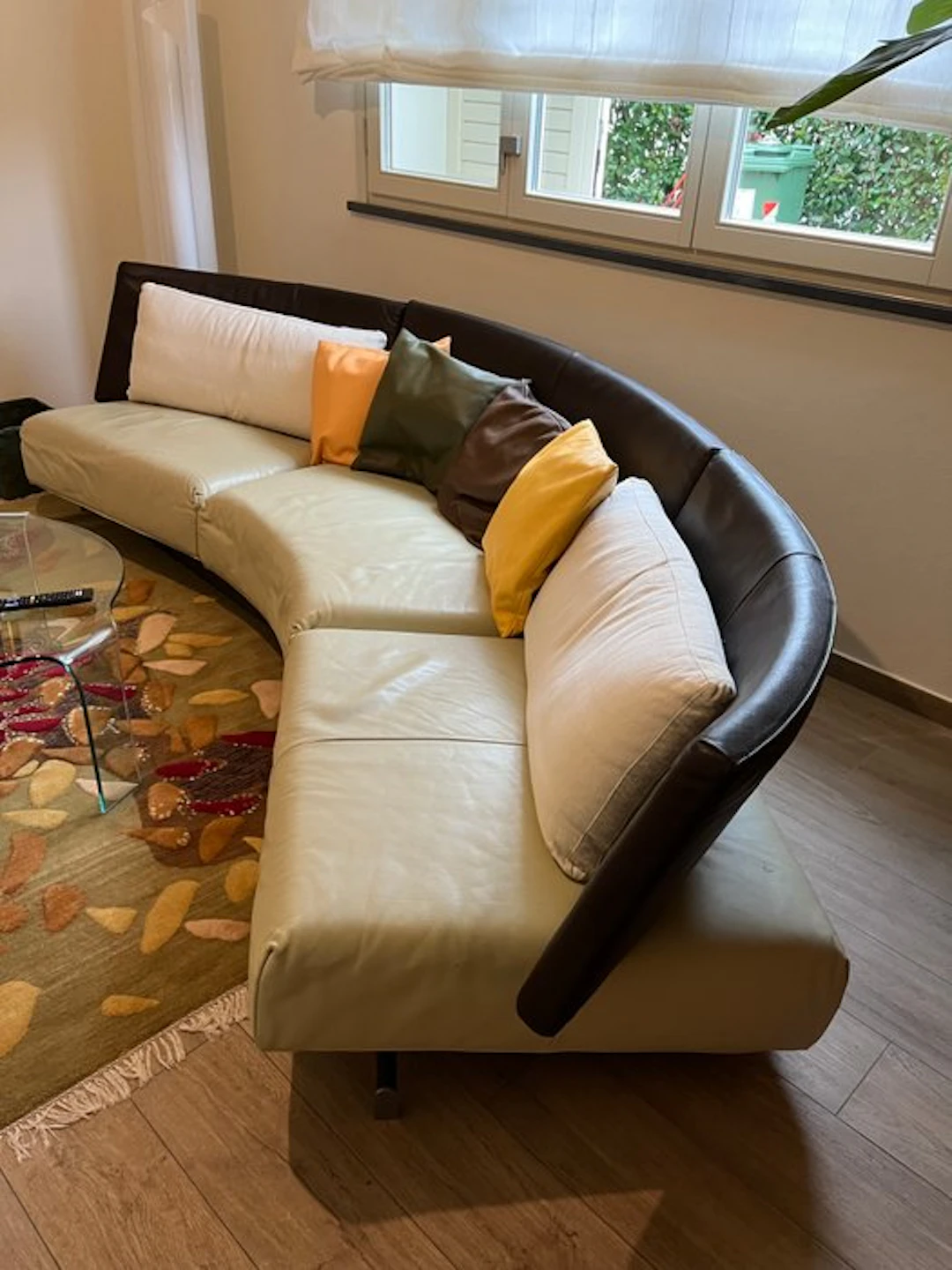 Montis - Sofa - Calfskin - Semicircular sofa